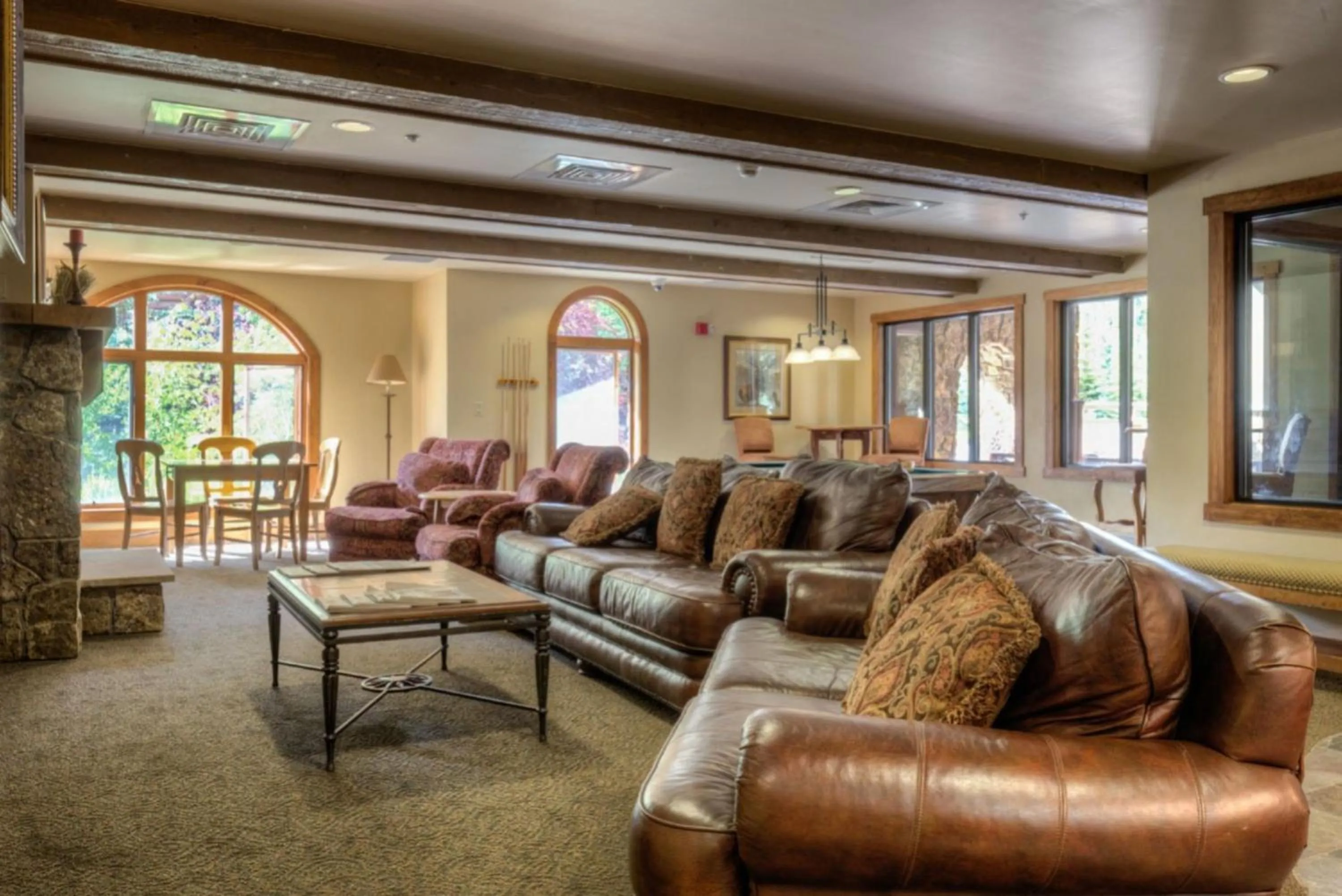 Lobby or reception in Red Hawk Townhomes by Summit County Mountain Retreats