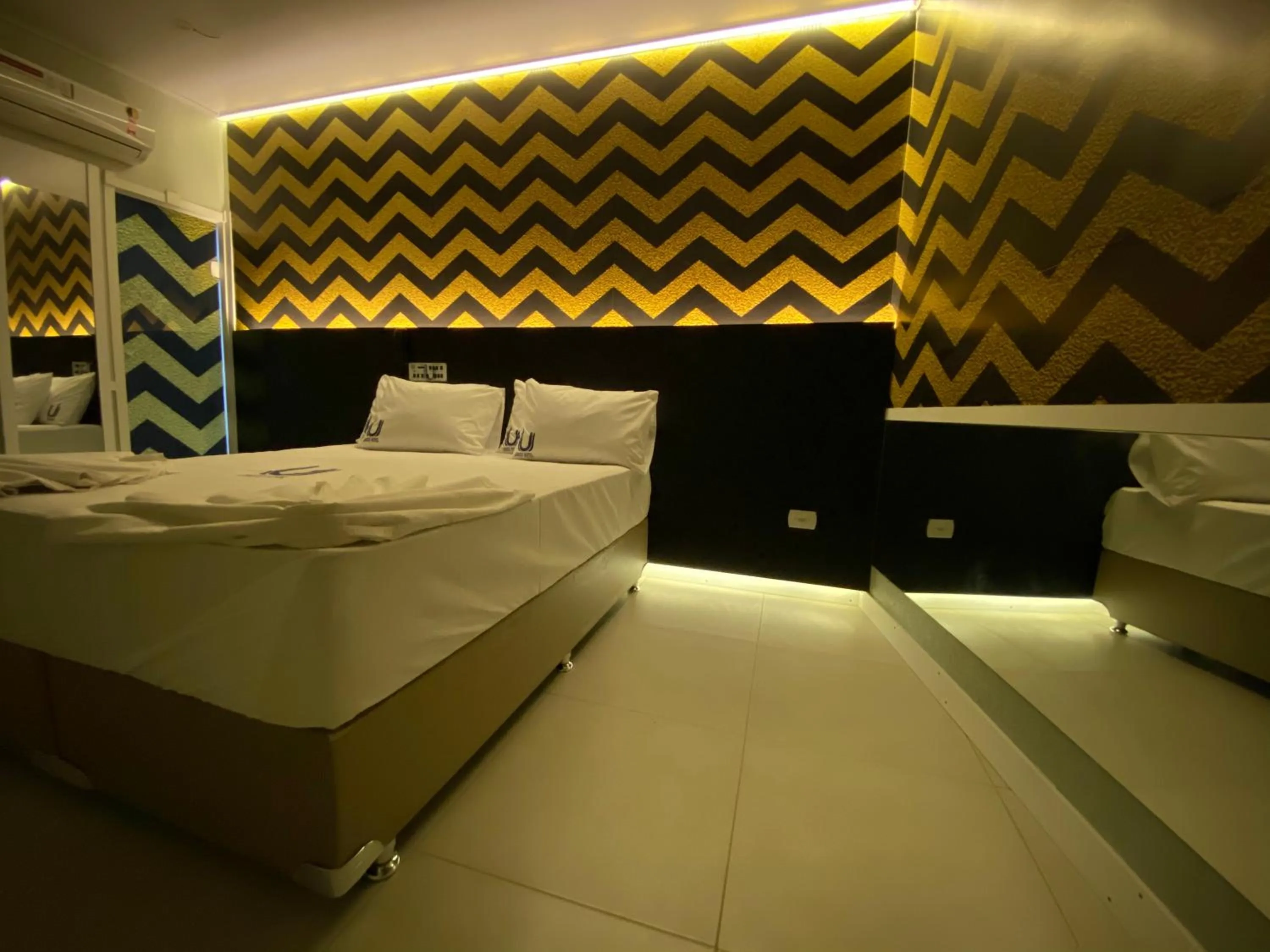 Bed in Único Motel Faria Lima