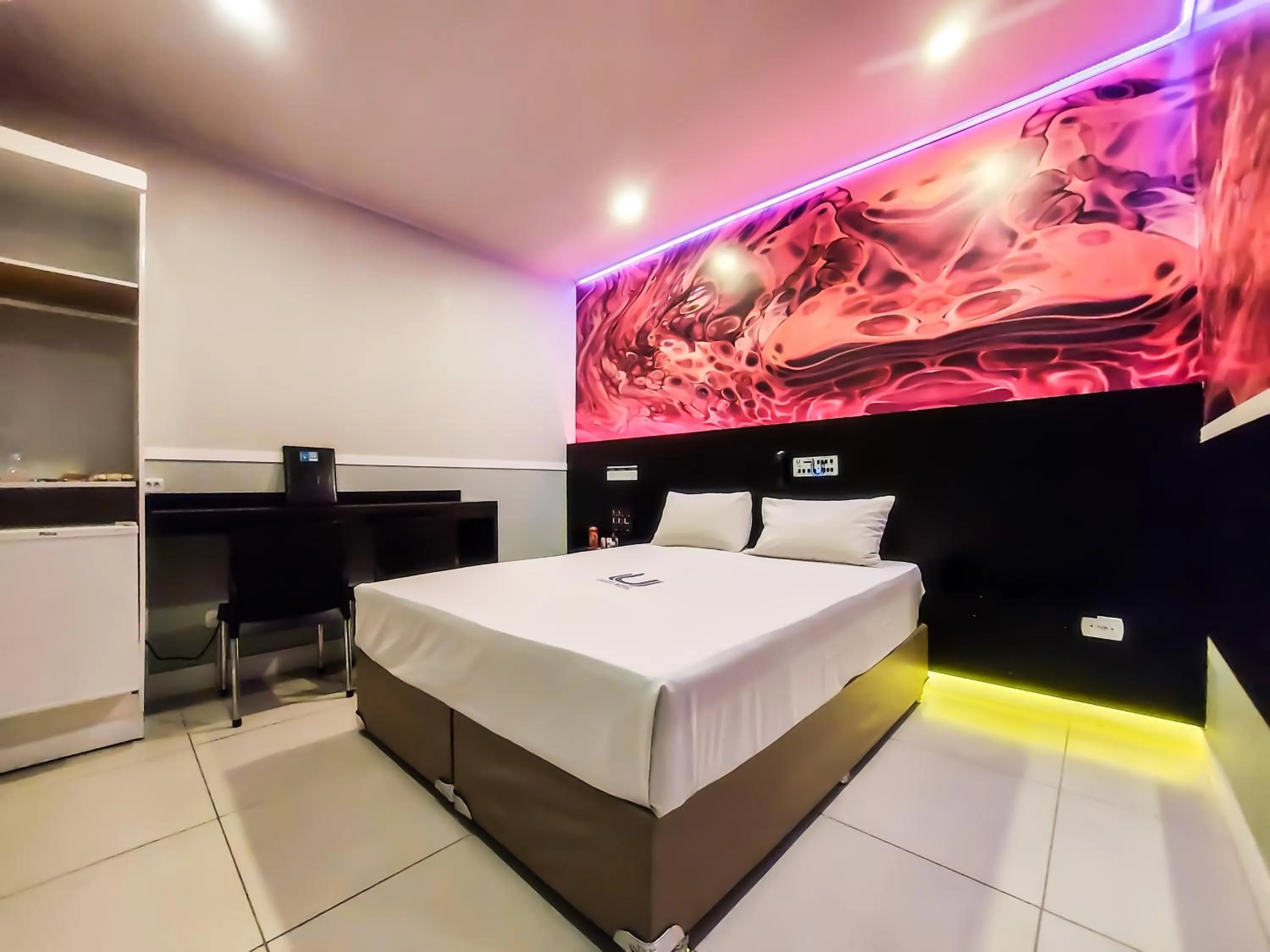 Bed in Único Motel Faria Lima