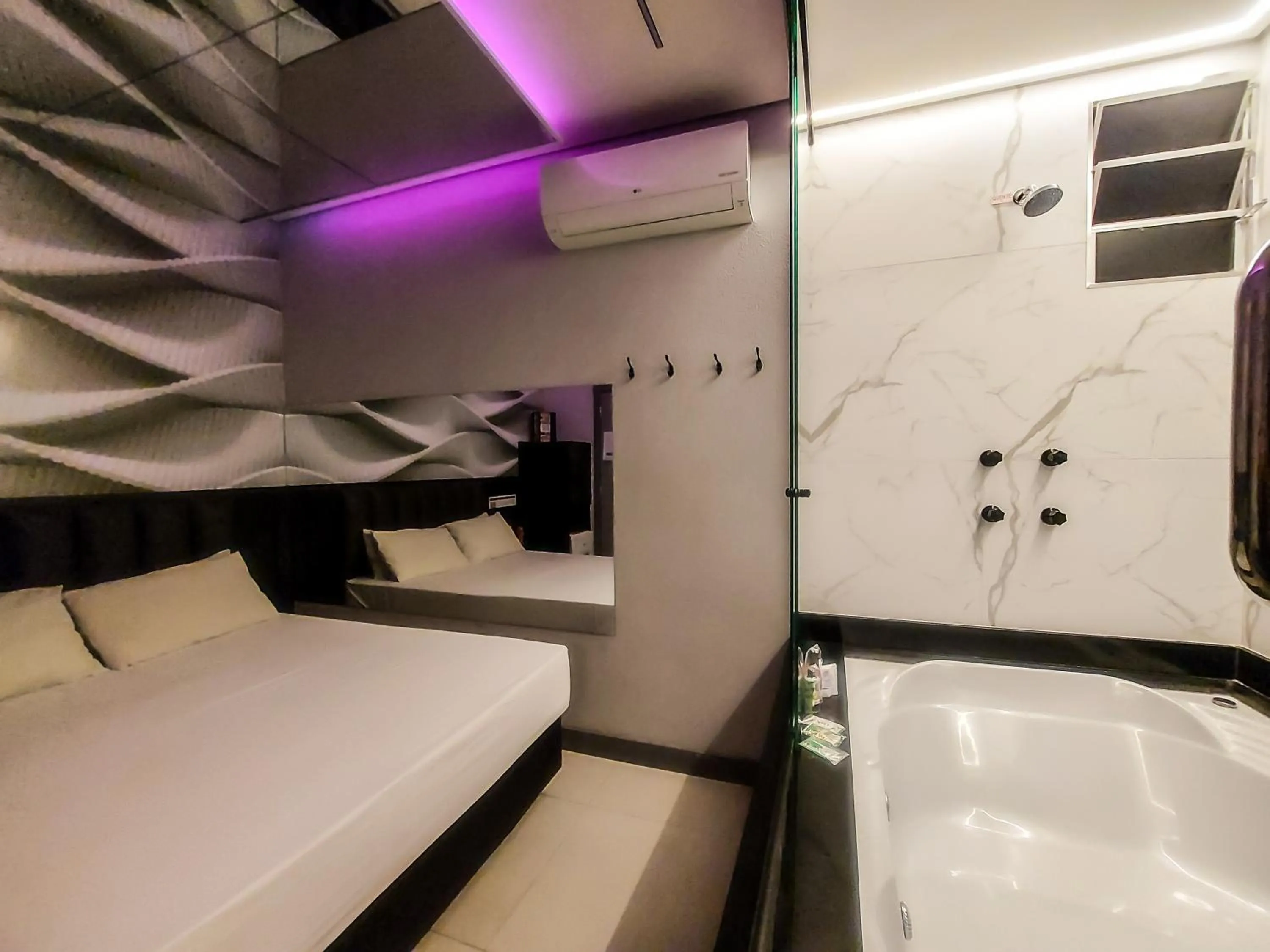 Bed in Único Motel Faria Lima