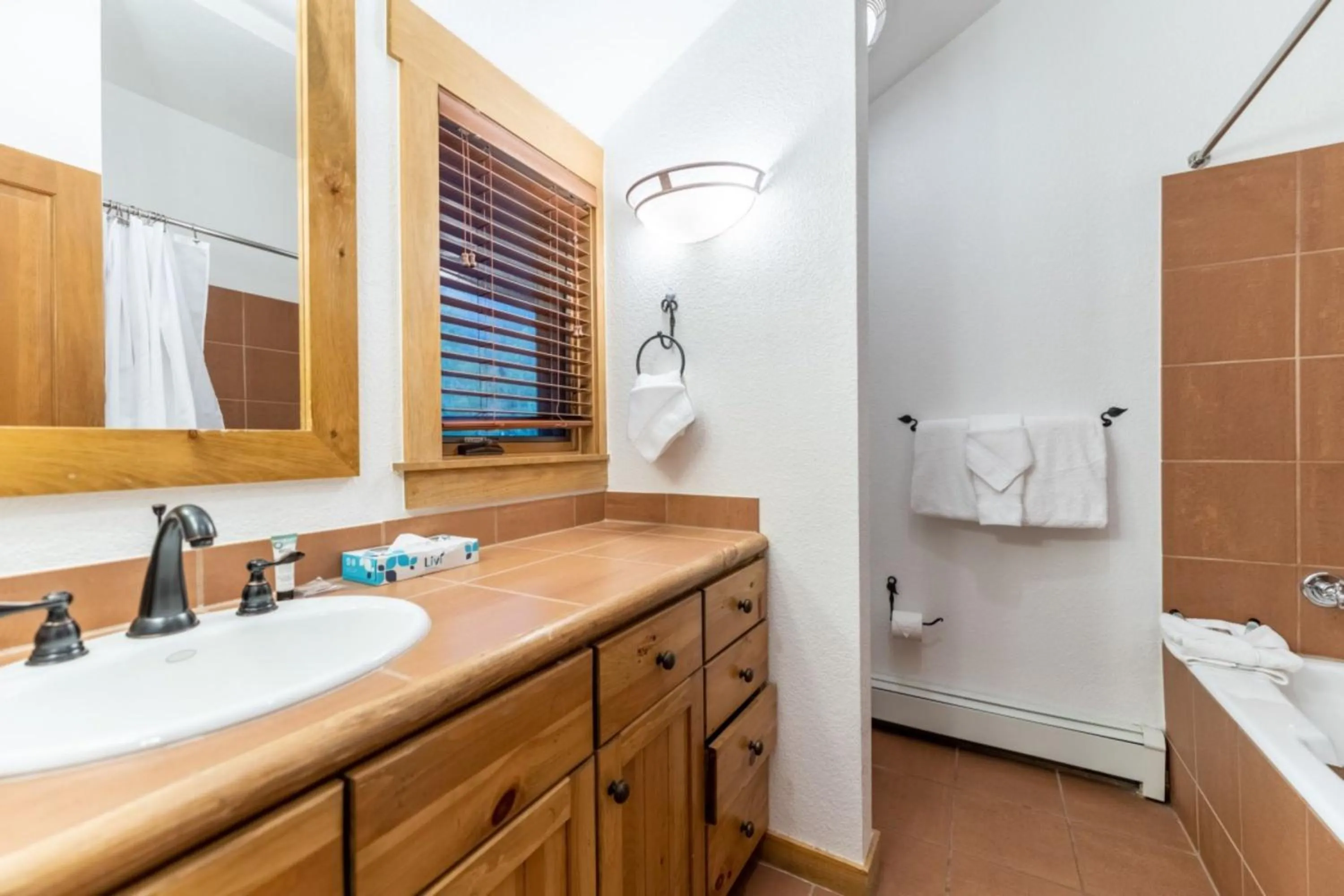 Bathroom in Ski Tip by Summit County Mountain Retreats