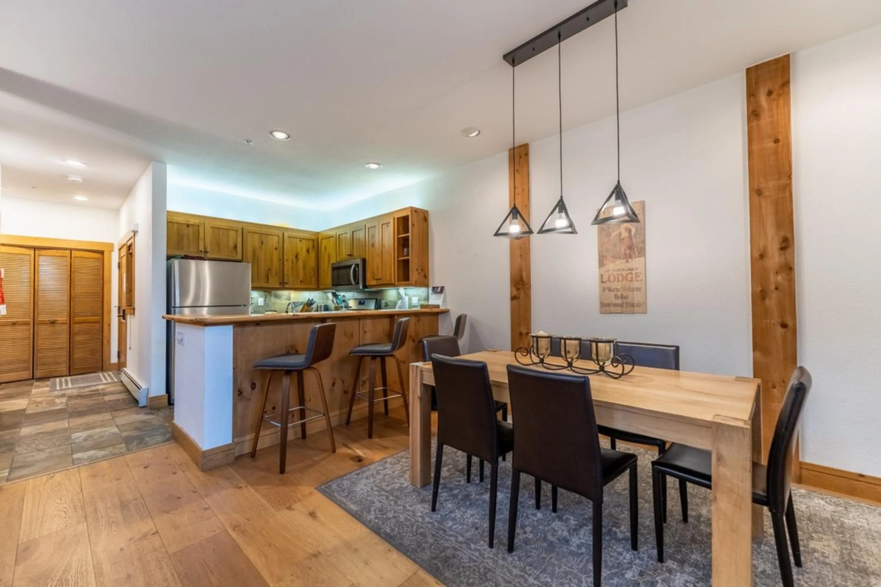 Kitchen or kitchenette in Ski Tip by Summit County Mountain Retreats