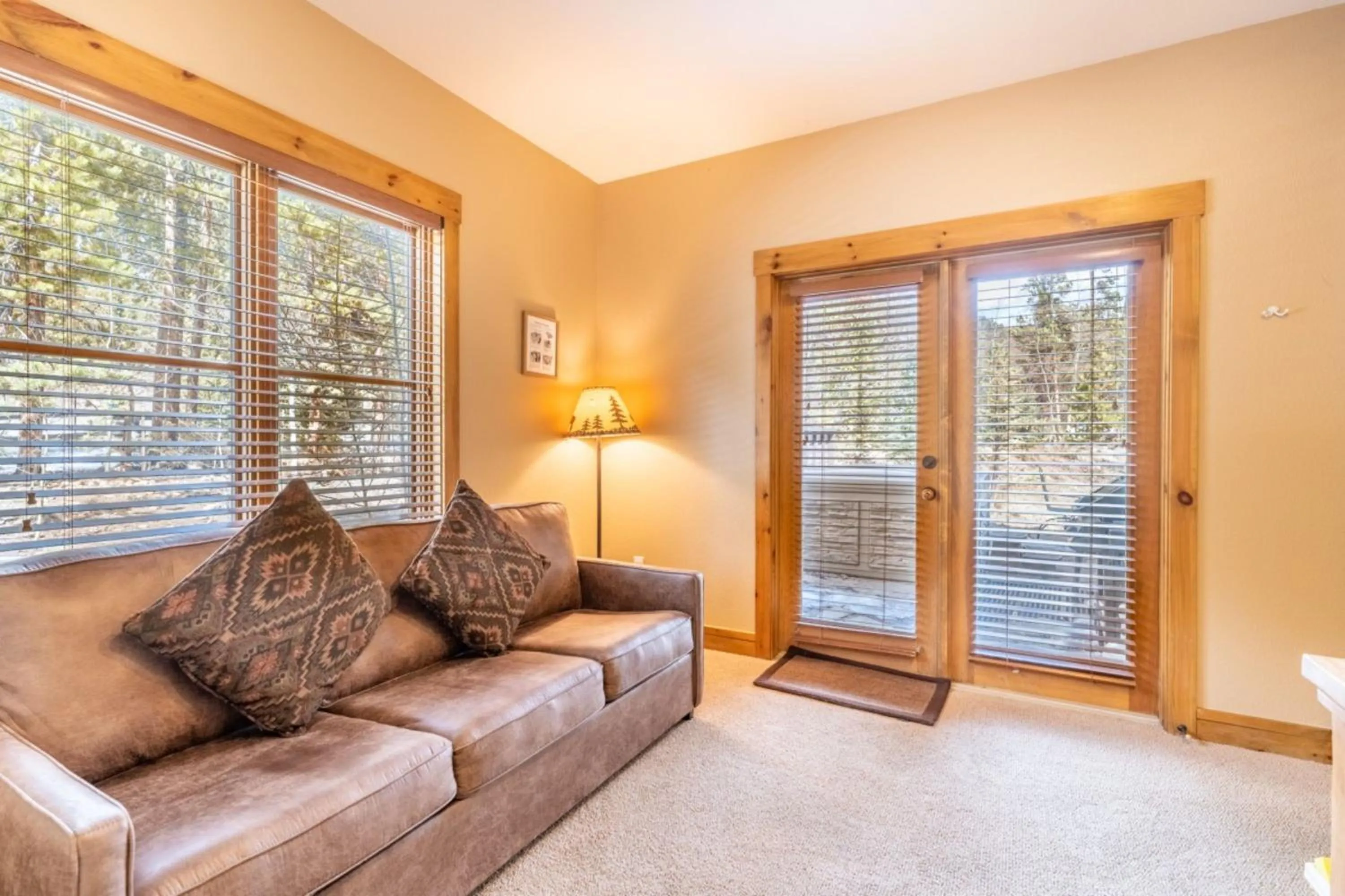 Living room in Ski Tip by Summit County Mountain Retreats