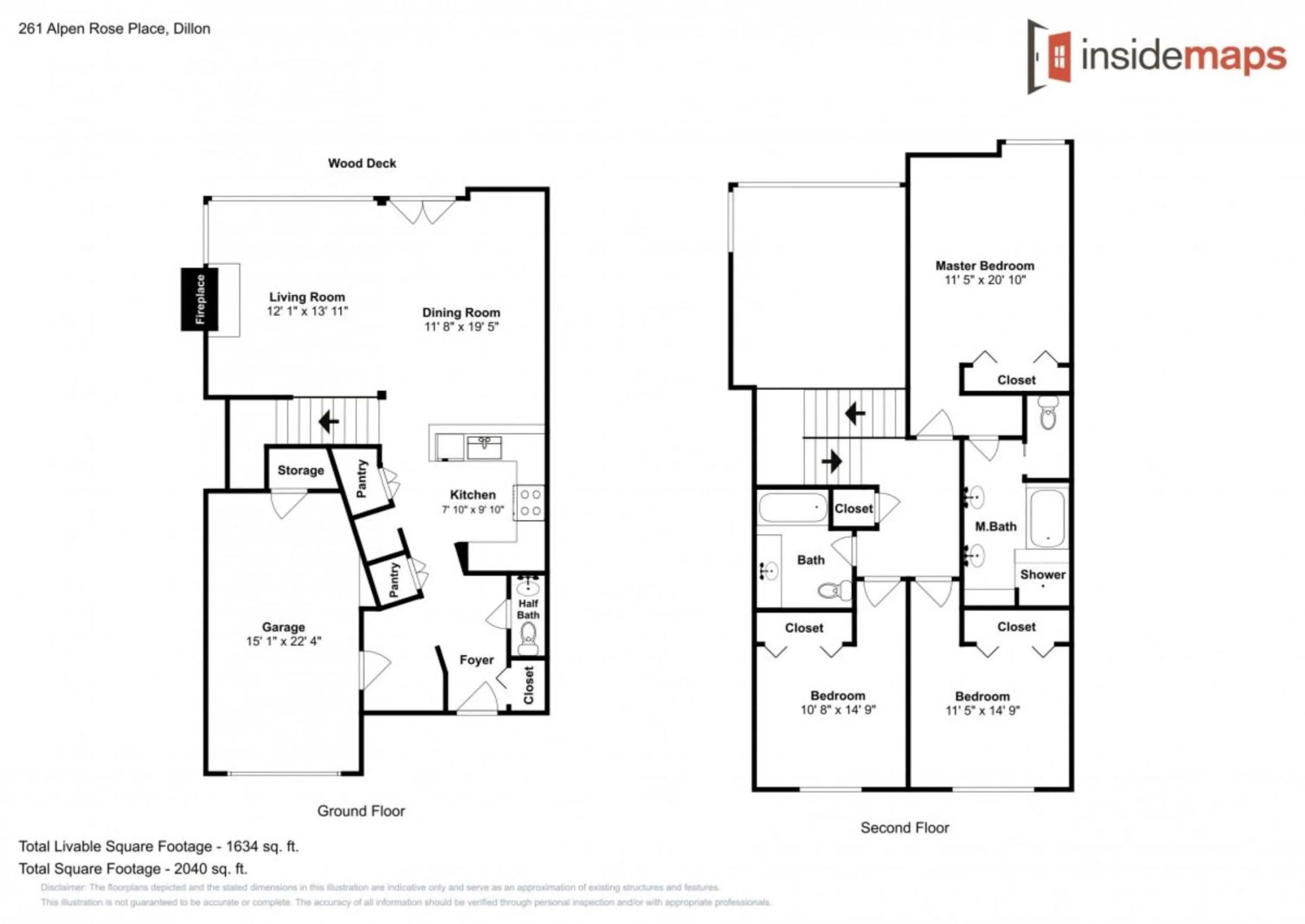 Floor plan in Ski Tip by Summit County Mountain Retreats