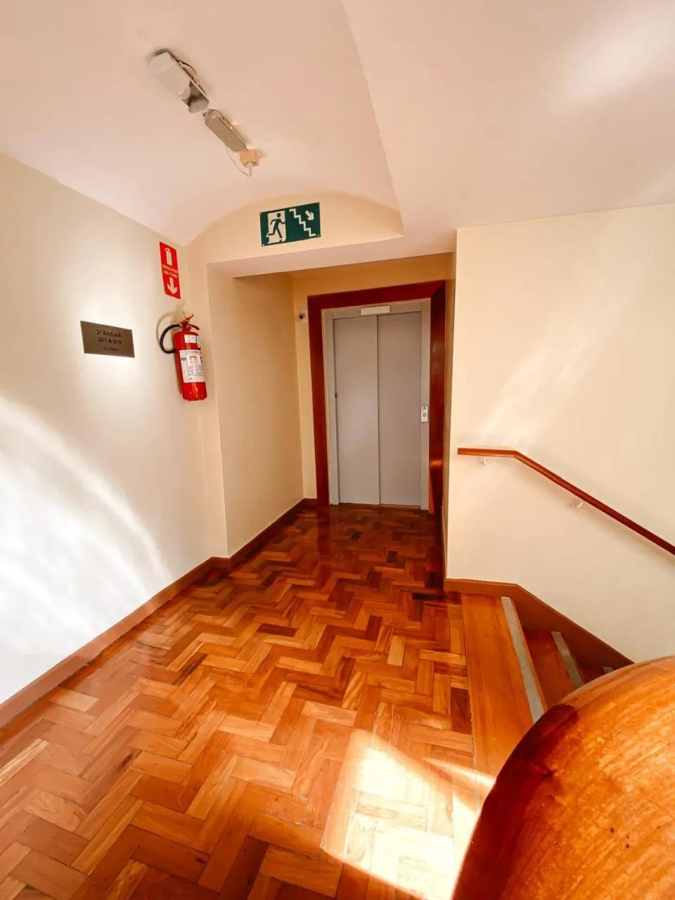 elevator in Hotel Cataguases