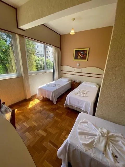 Photo of the whole room, Bed in Hotel Cataguases