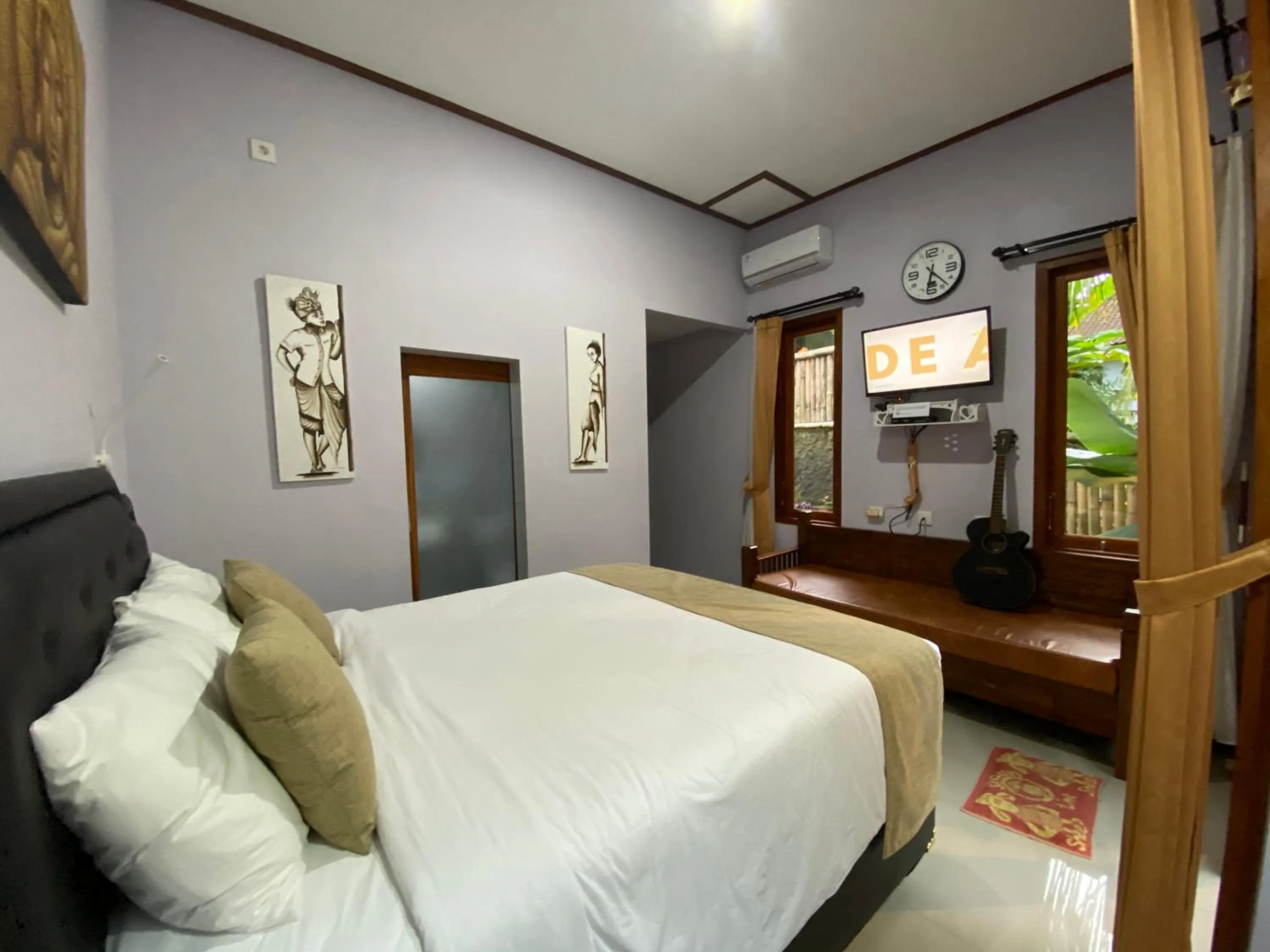 Bed in Villa Melanting