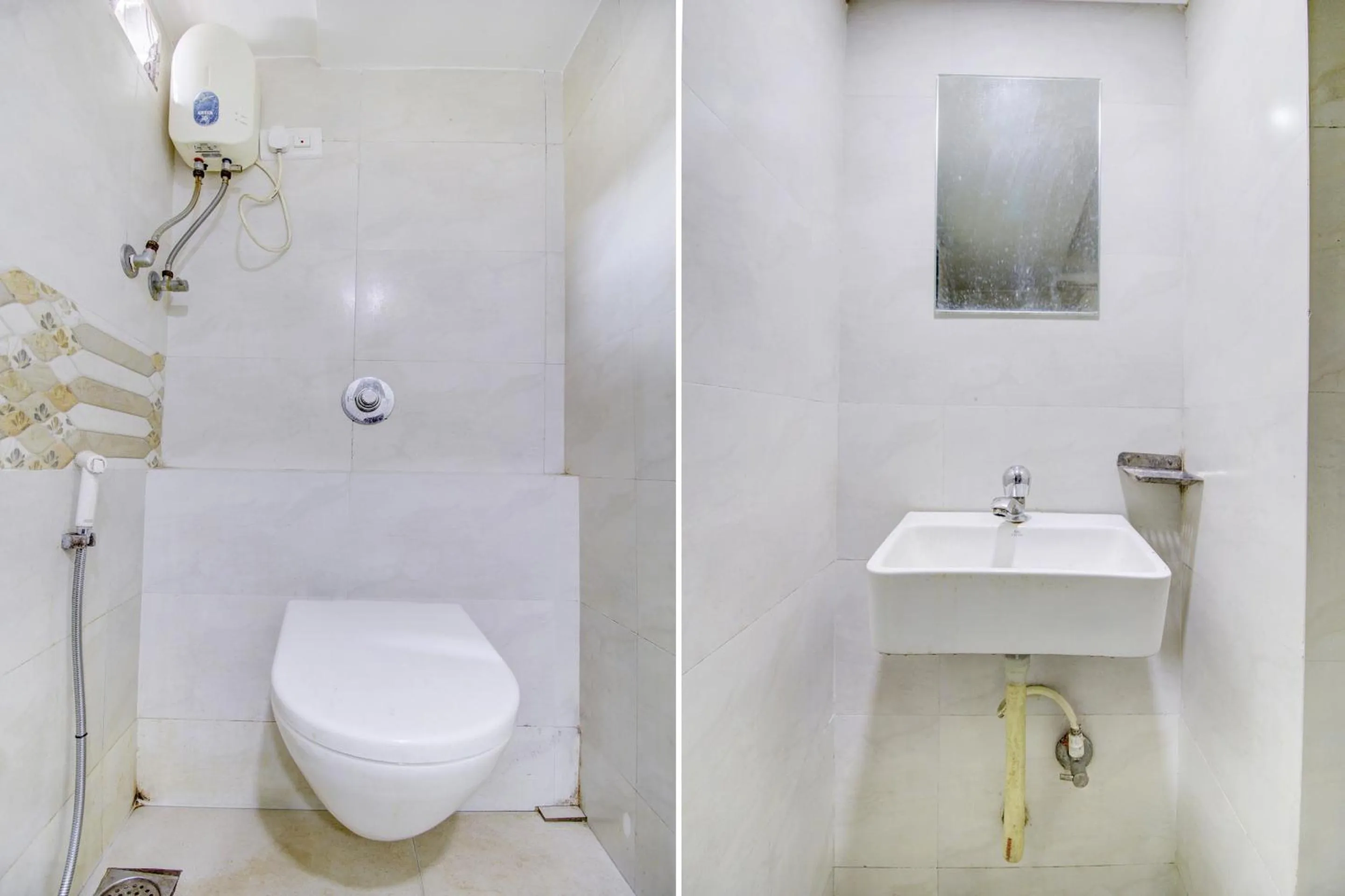 Bathroom in Hotel O Blue Light Near Gateway Of India Mumbai