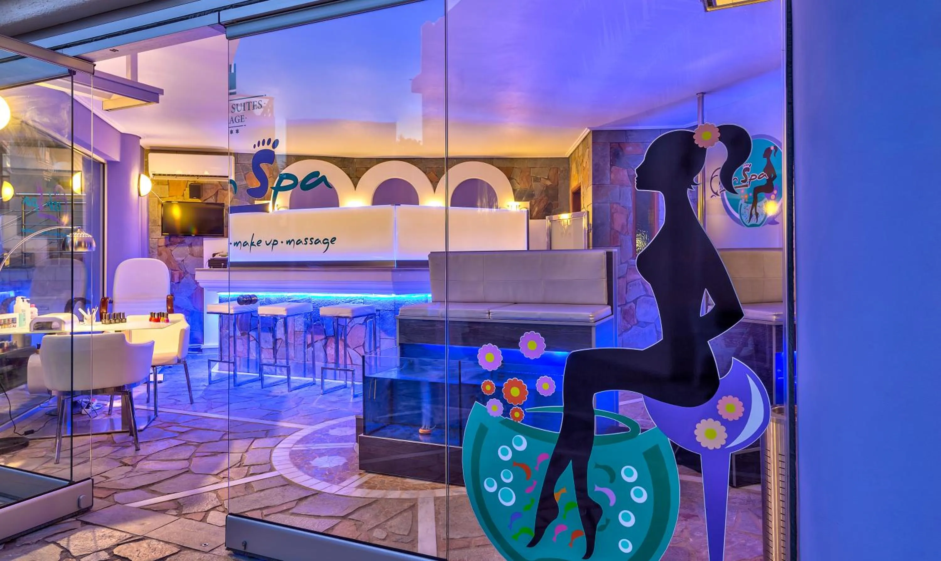 Spa and wellness centre/facilities in Castle Suites Hotel