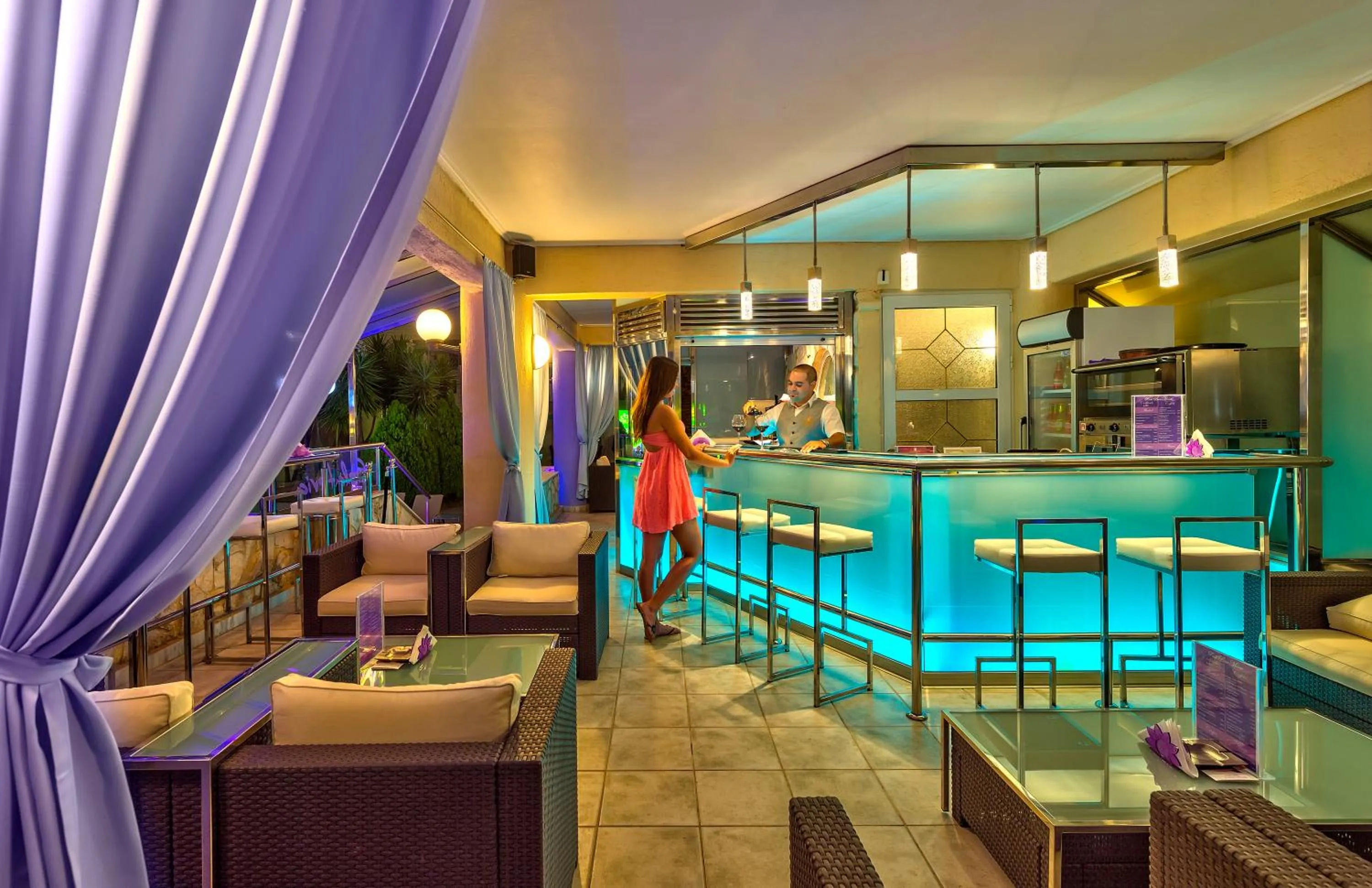 People in Castle Suites Hotel