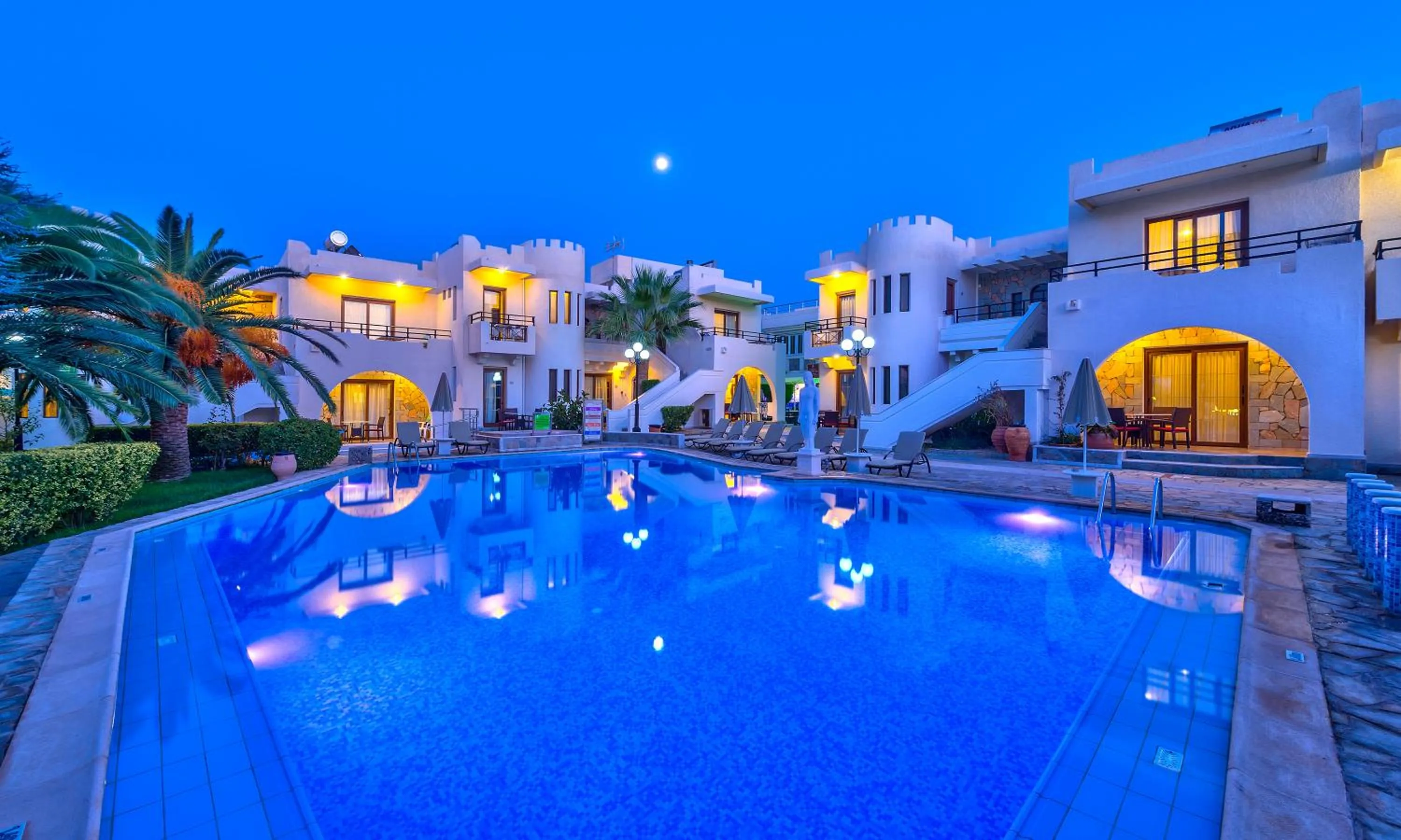 Property building in Castle Suites Hotel