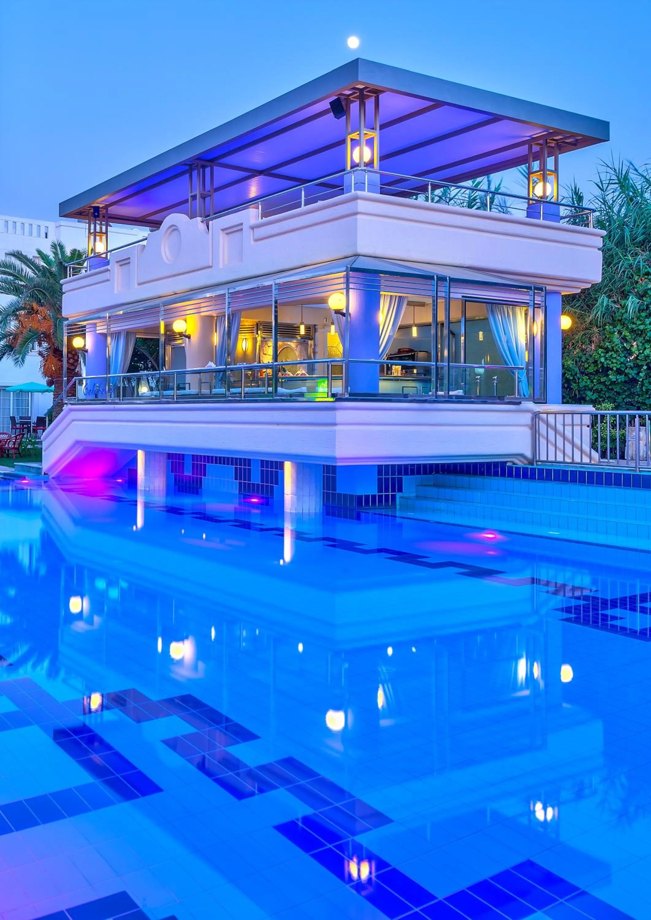 Property building in Castle Suites Hotel