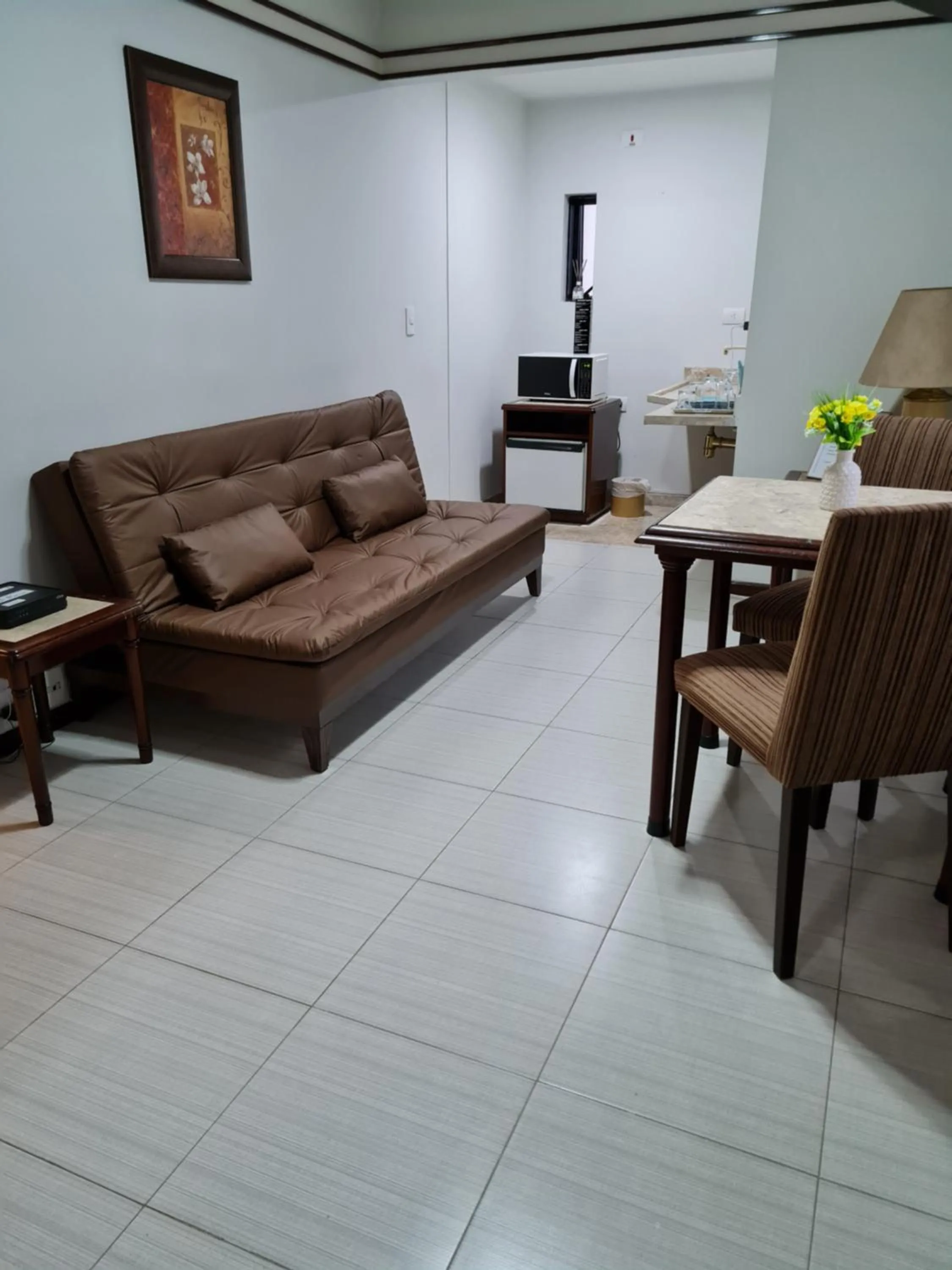 Dining area in The Time Flat - Berrini - 200 metros do WTC