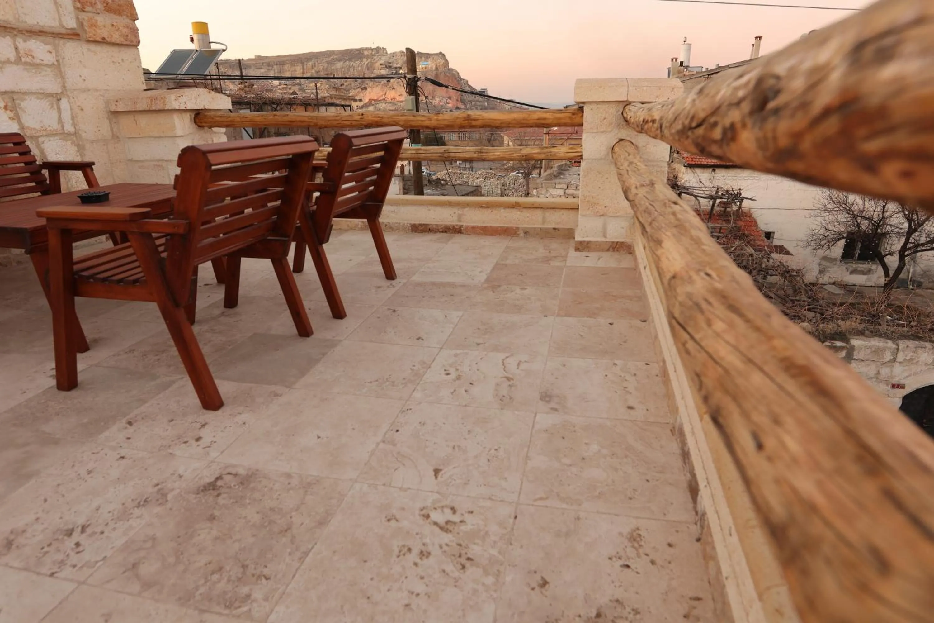 Patio in Zanta Suite Hotel