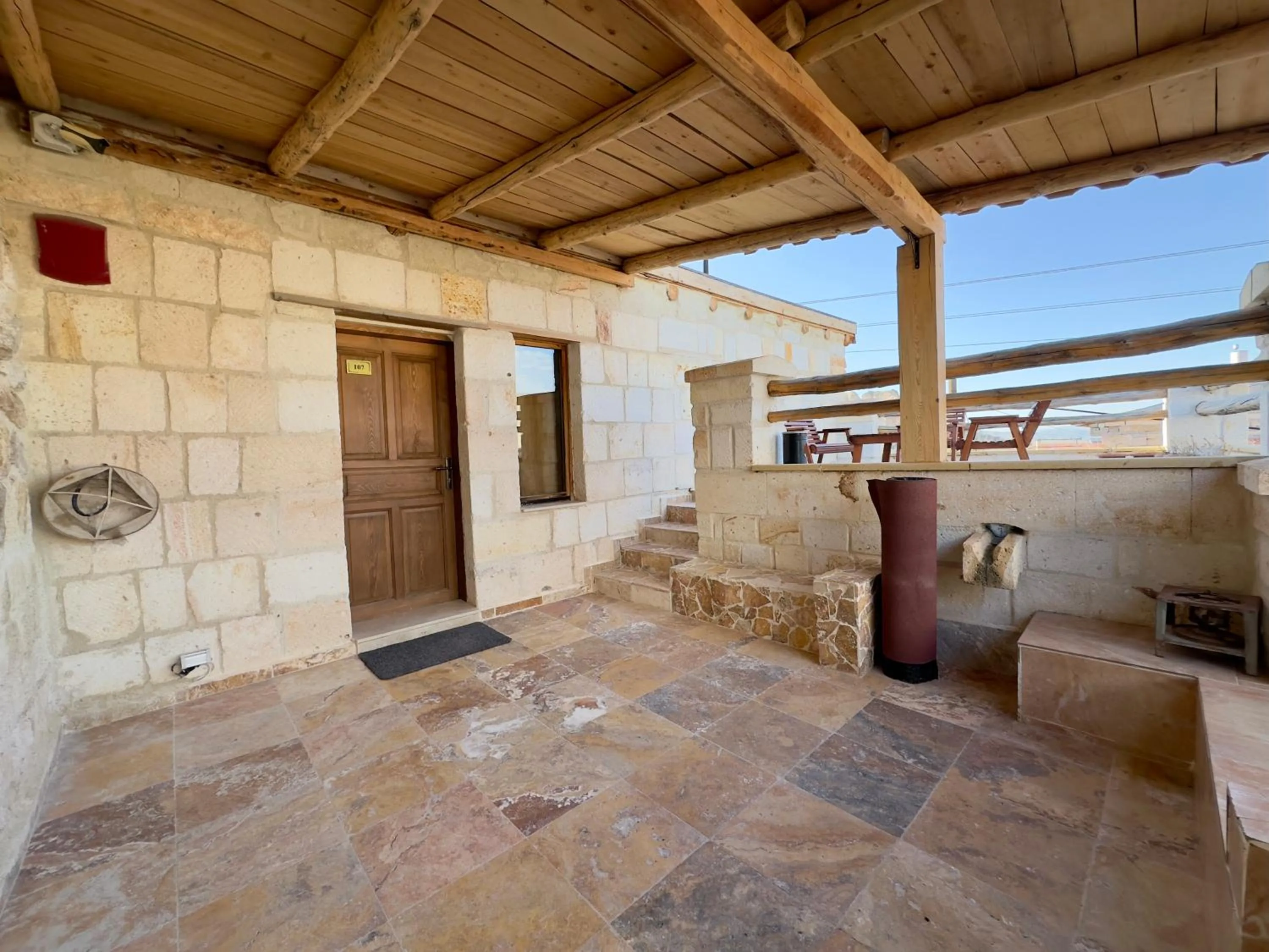 Facade/entrance in Zanta Suite Hotel