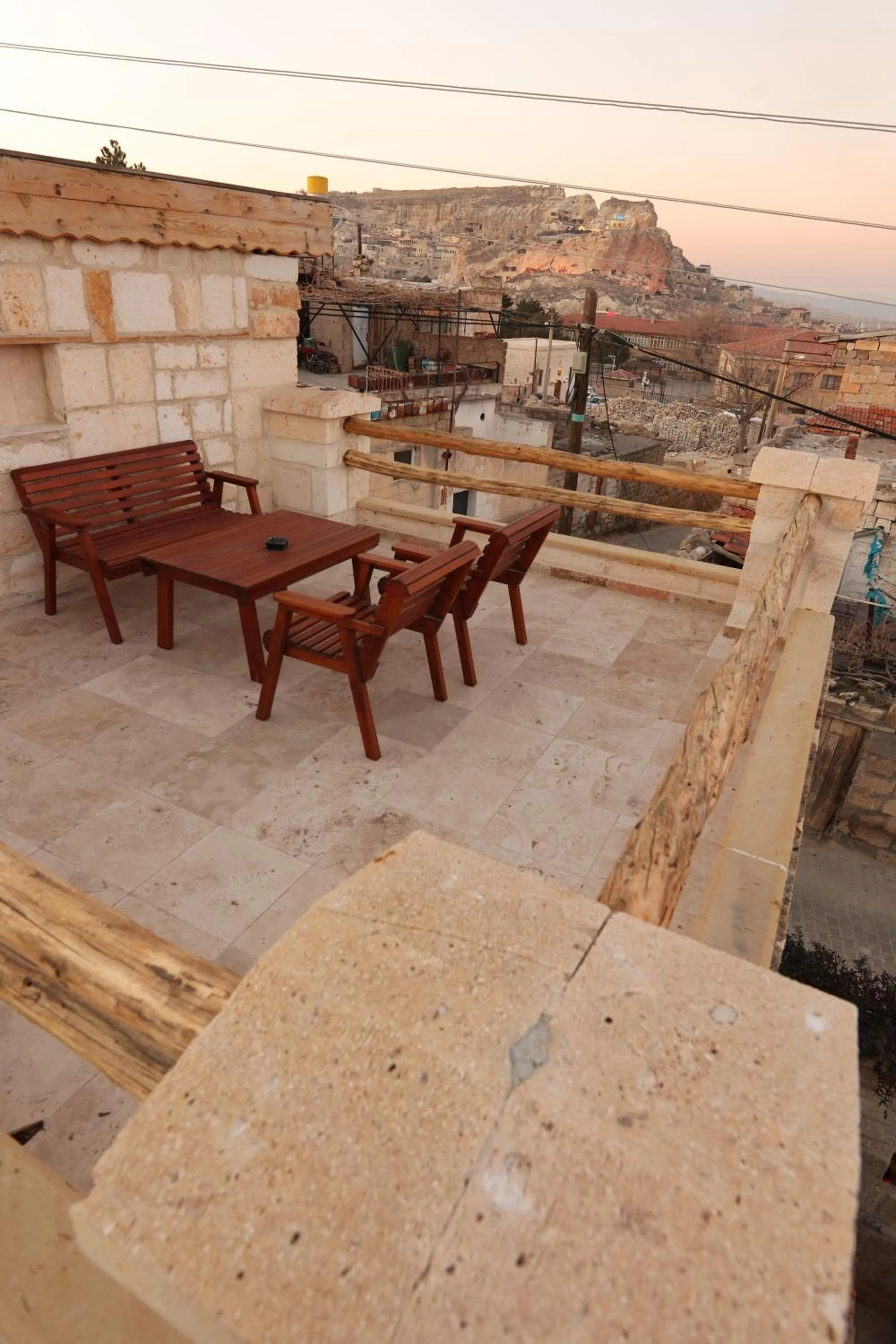 Patio in Zanta Suite Hotel