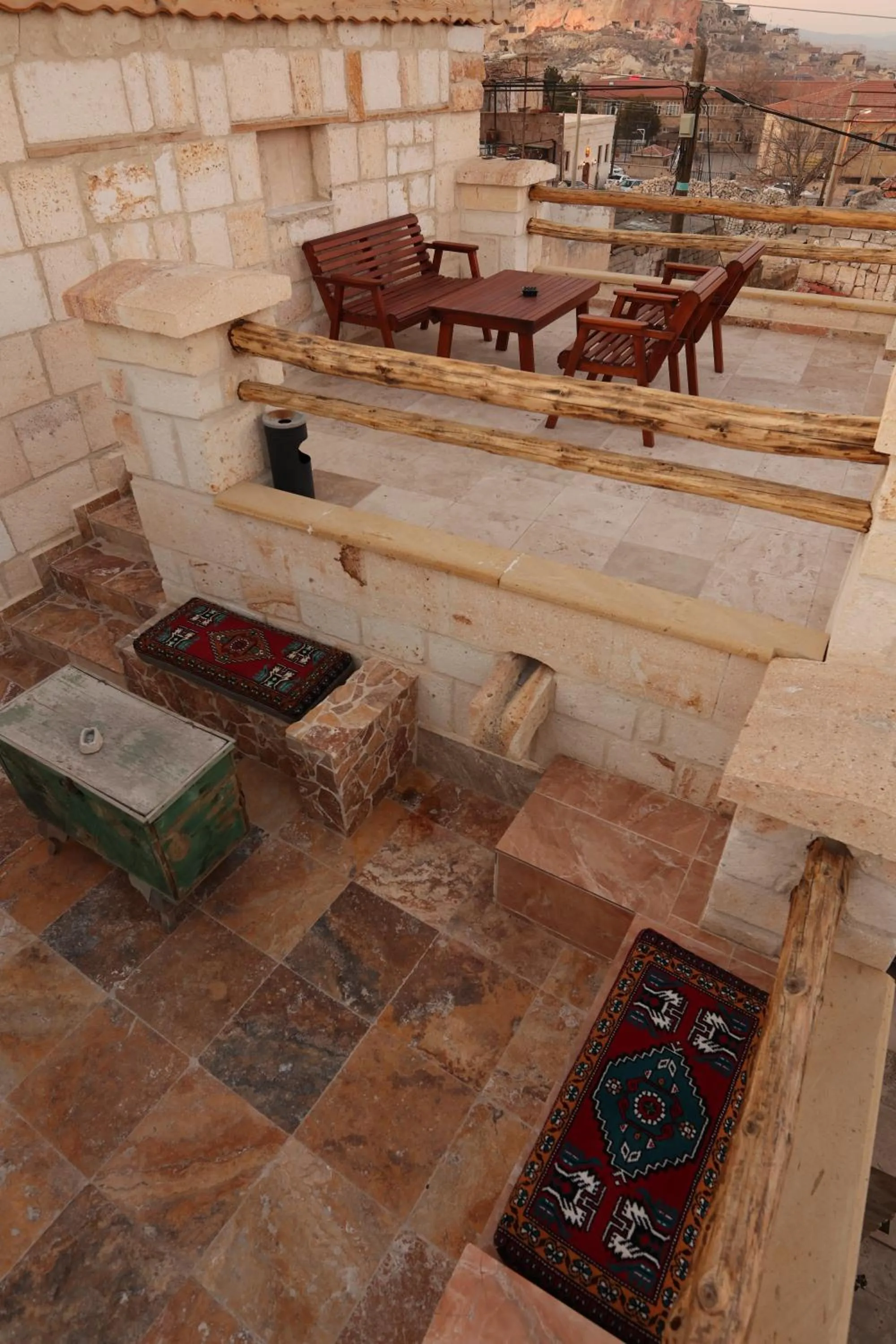 Patio in Zanta Suite Hotel