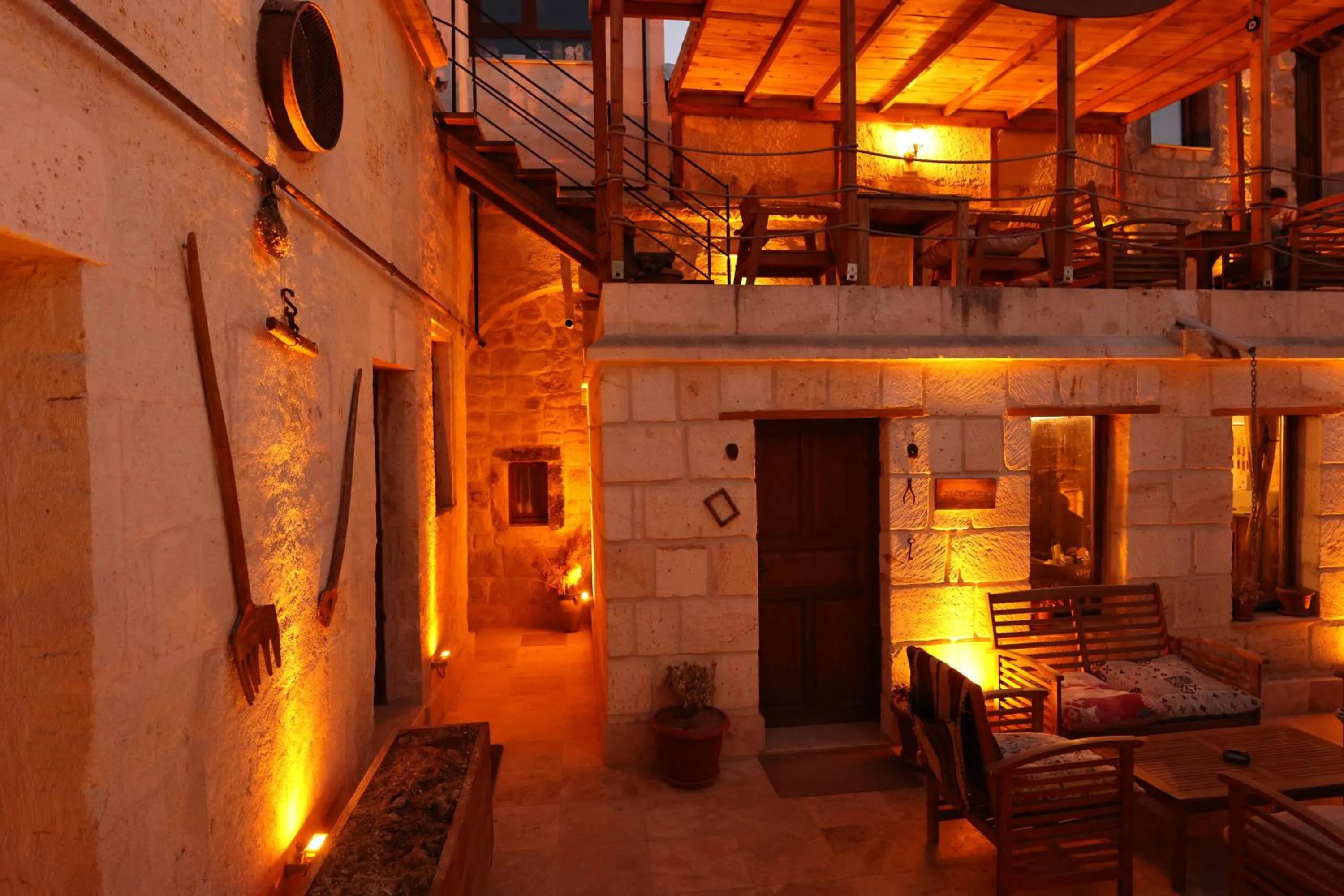 Patio in Zanta Suite Hotel