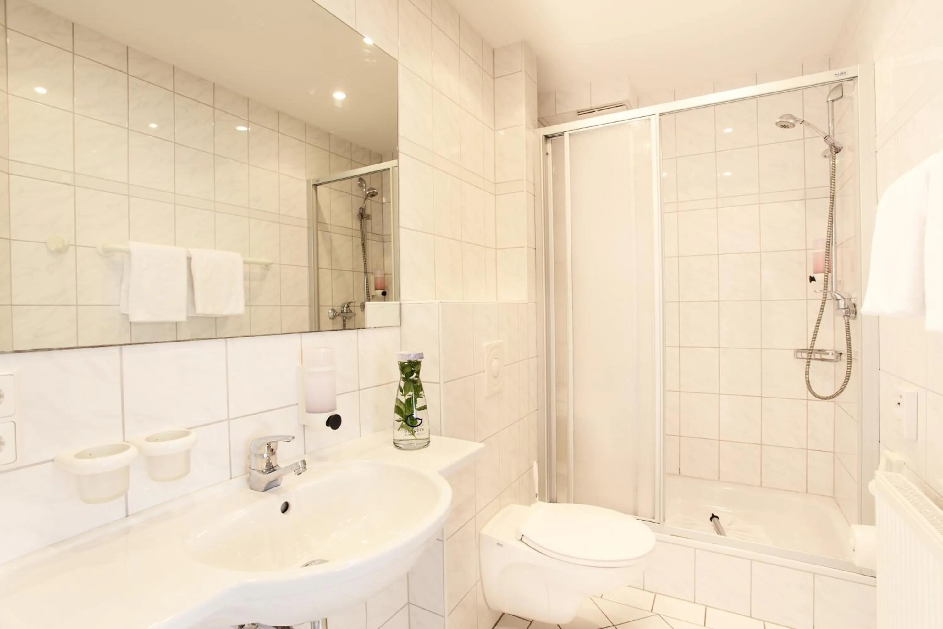 Bathroom in Hotel Wulff