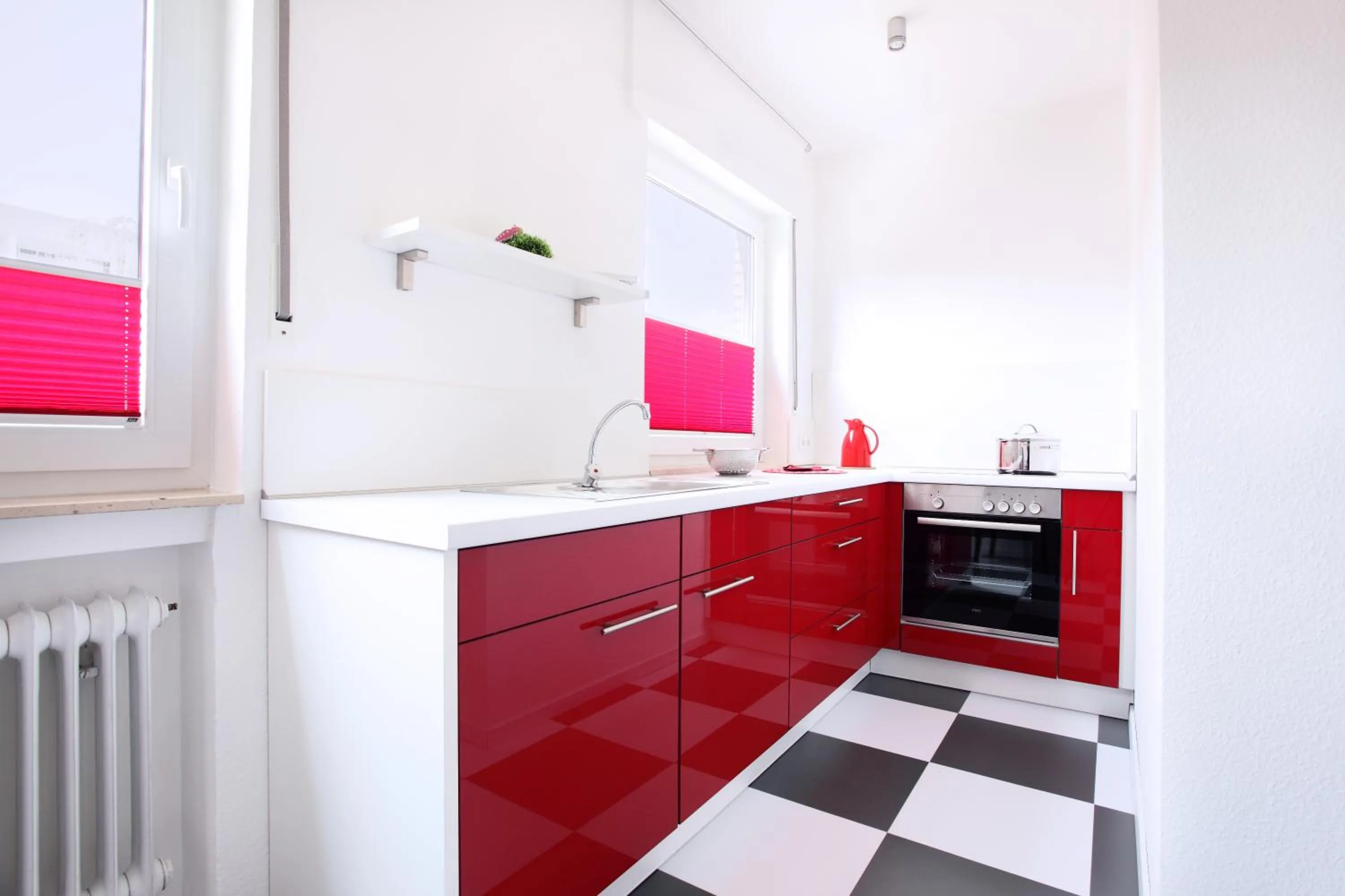 Kitchen or kitchenette in Hotel Wulff