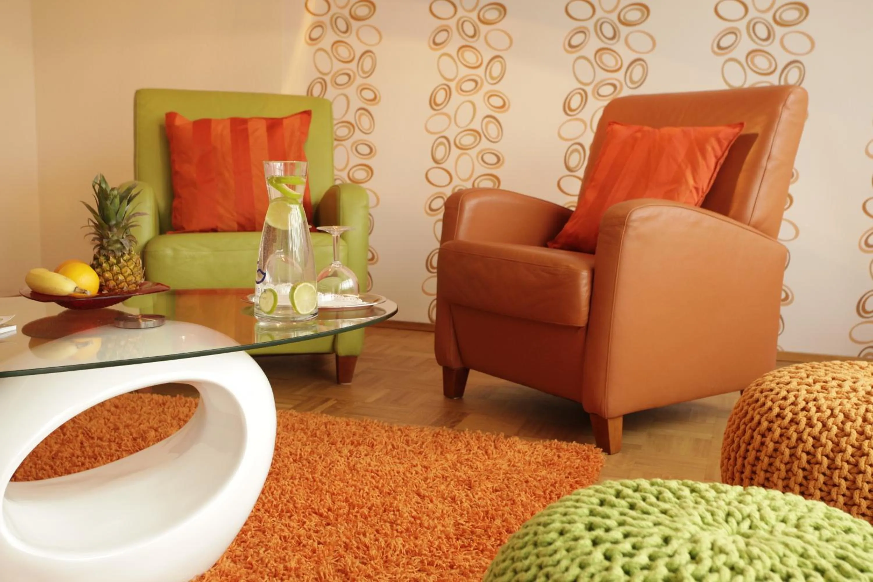 Seating area in Hotel Wulff