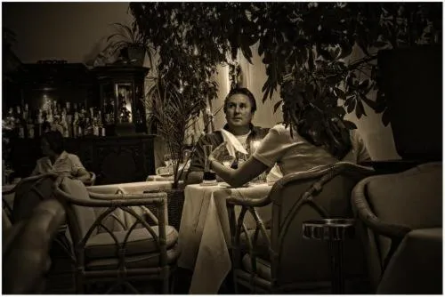 Balcony/Terrace in Balthasar Neumann Speiserei & Gästehaus - Zentrum Brühl -E-Ladestation, nähe Phantasialand