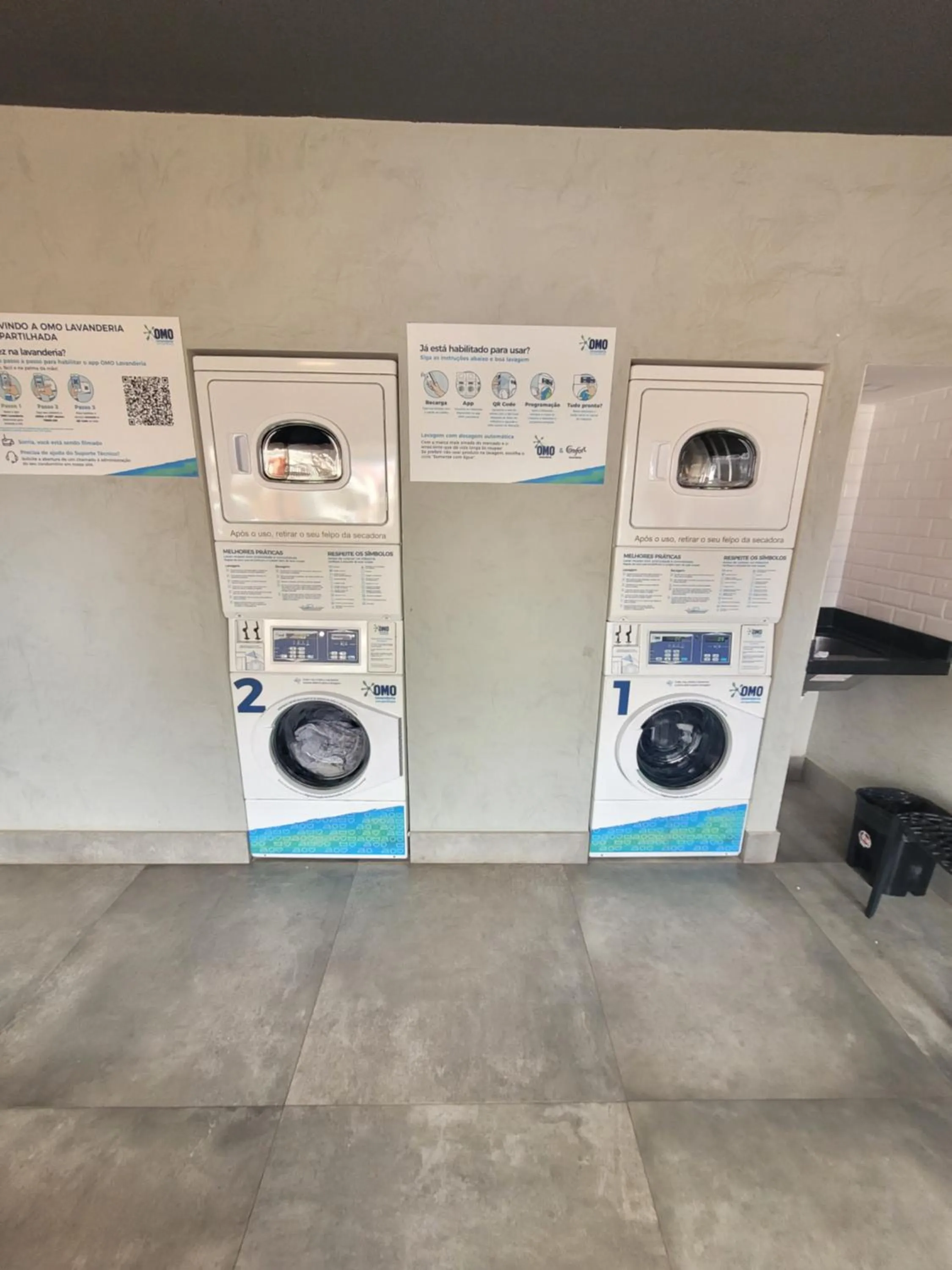 laundry in Lake Side Beira do Lago - piscina - academia - sauna- By Rei dos Flats