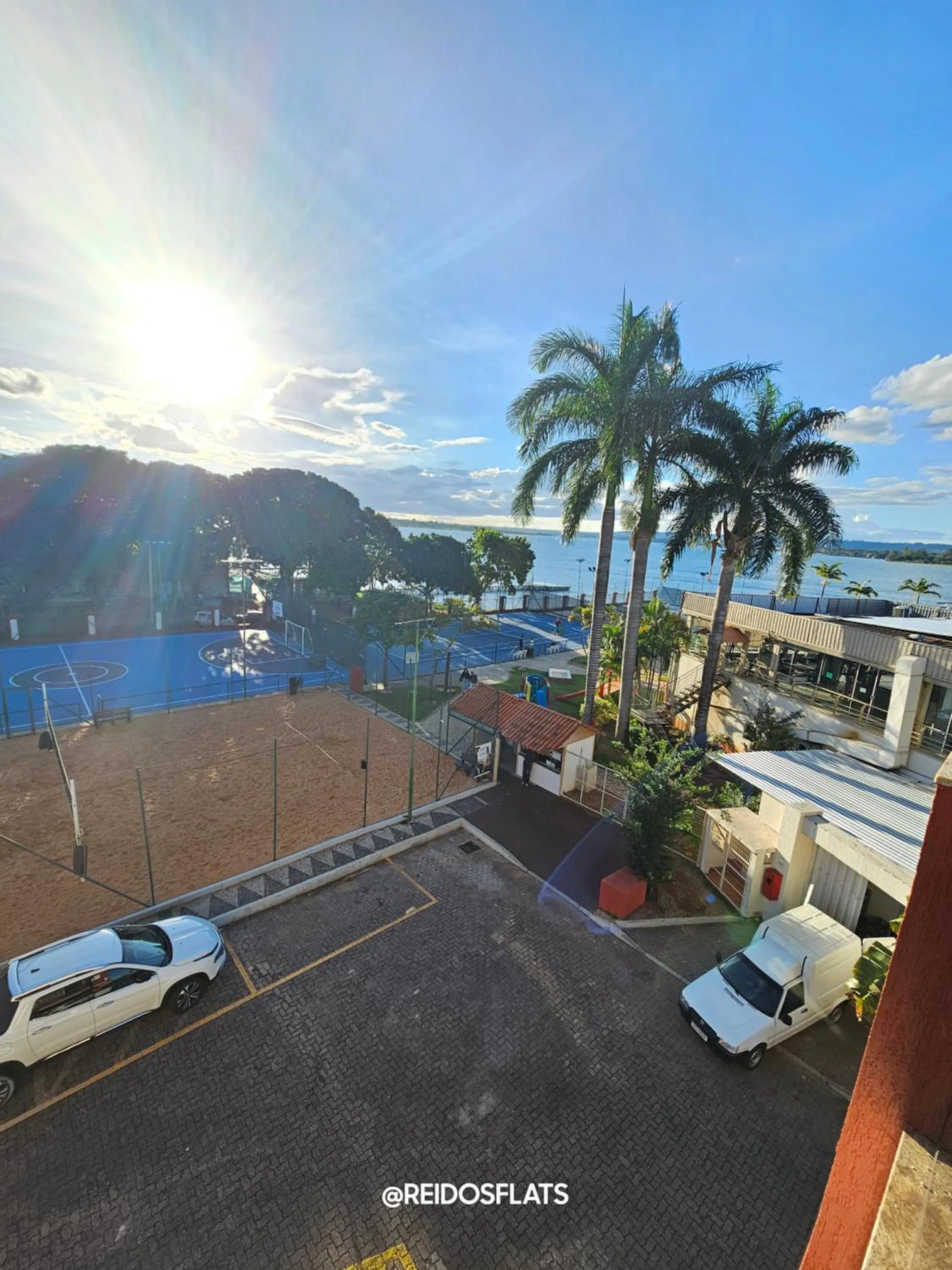 Lake Side Beira do Lago - piscina - academia - sauna- By Rei dos Flats