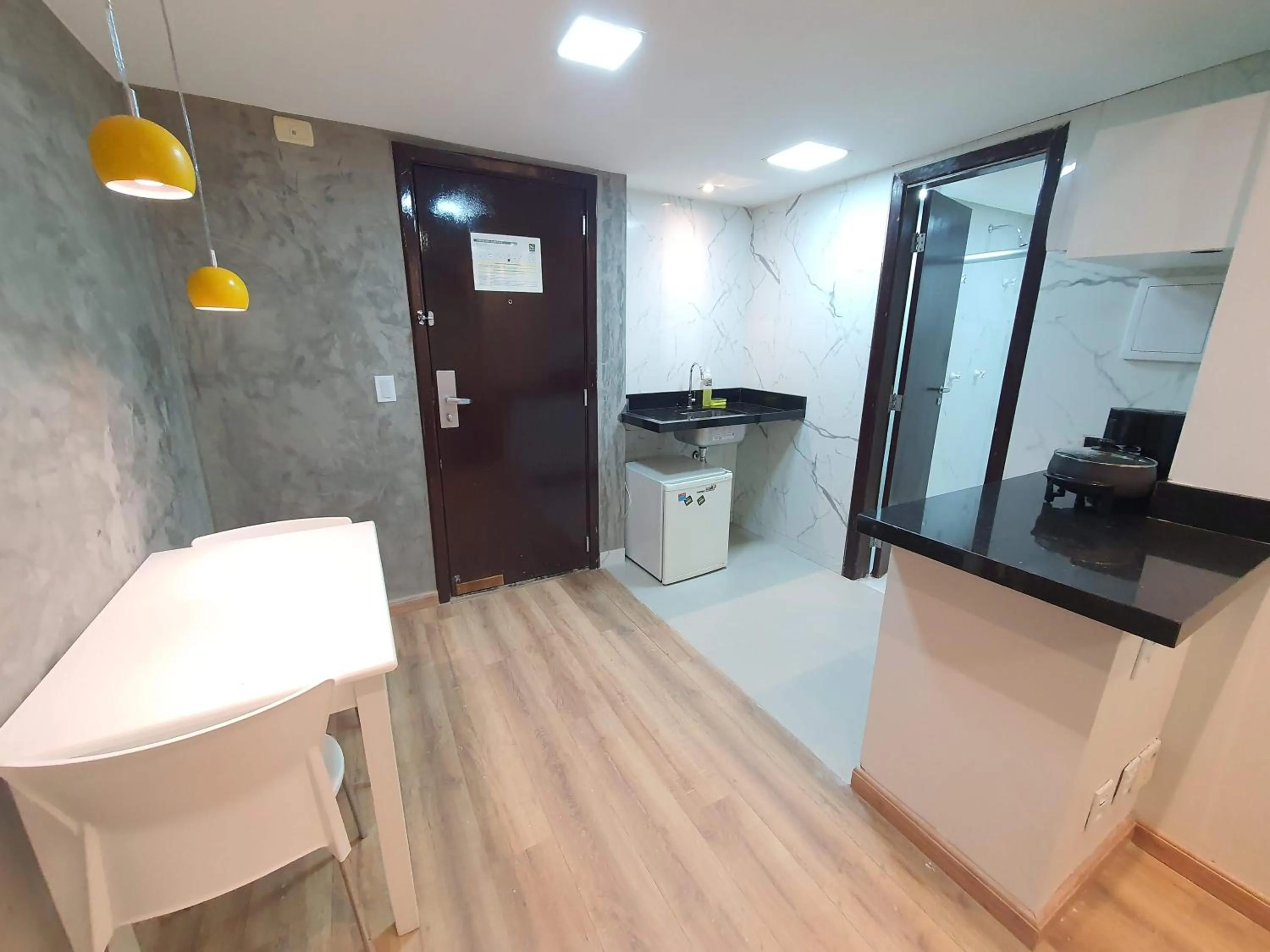 Bathroom in Lake Side Beira do Lago - piscina - academia - sauna- By Rei dos Flats