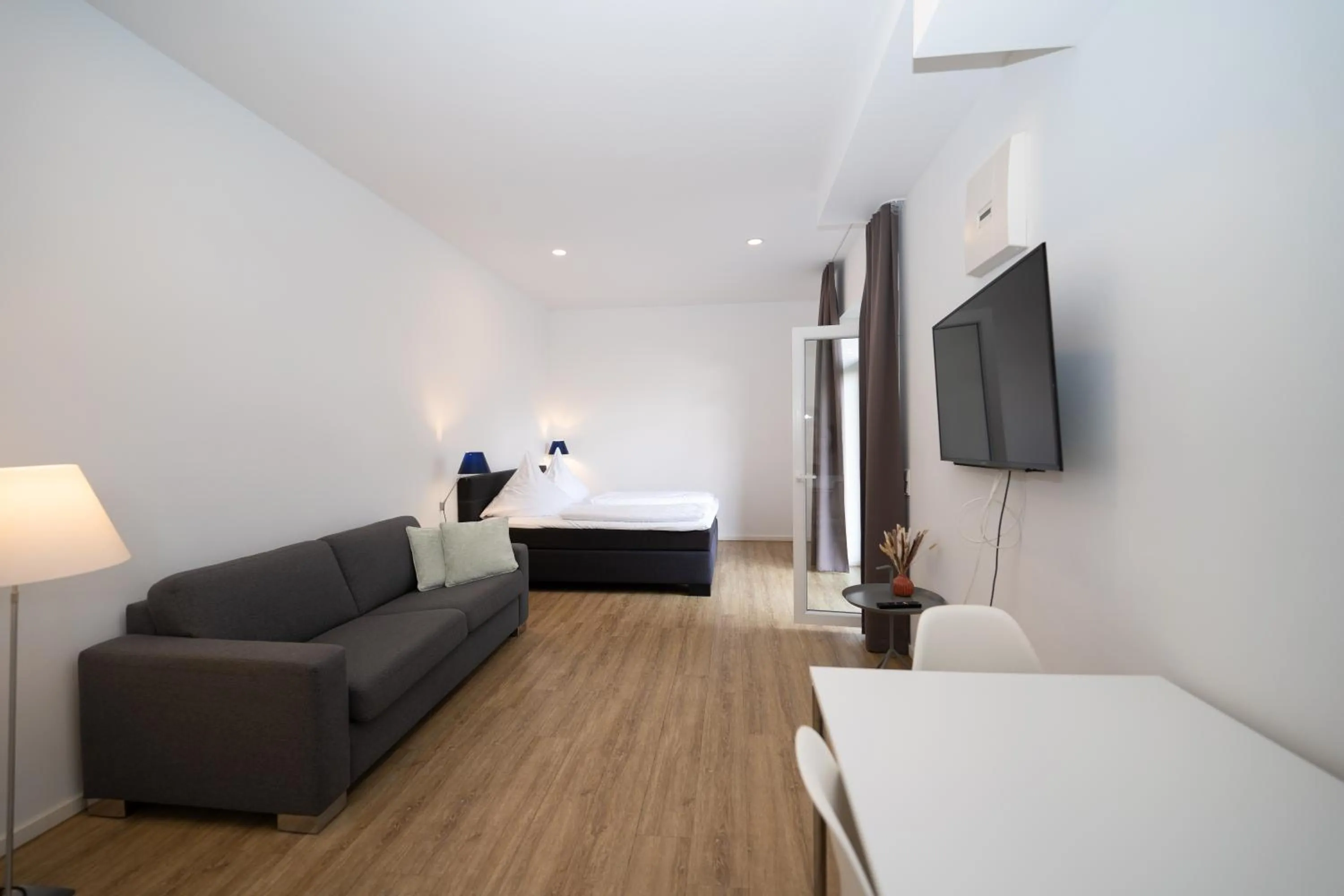 Bedroom, Bed in Das Loft Apartments