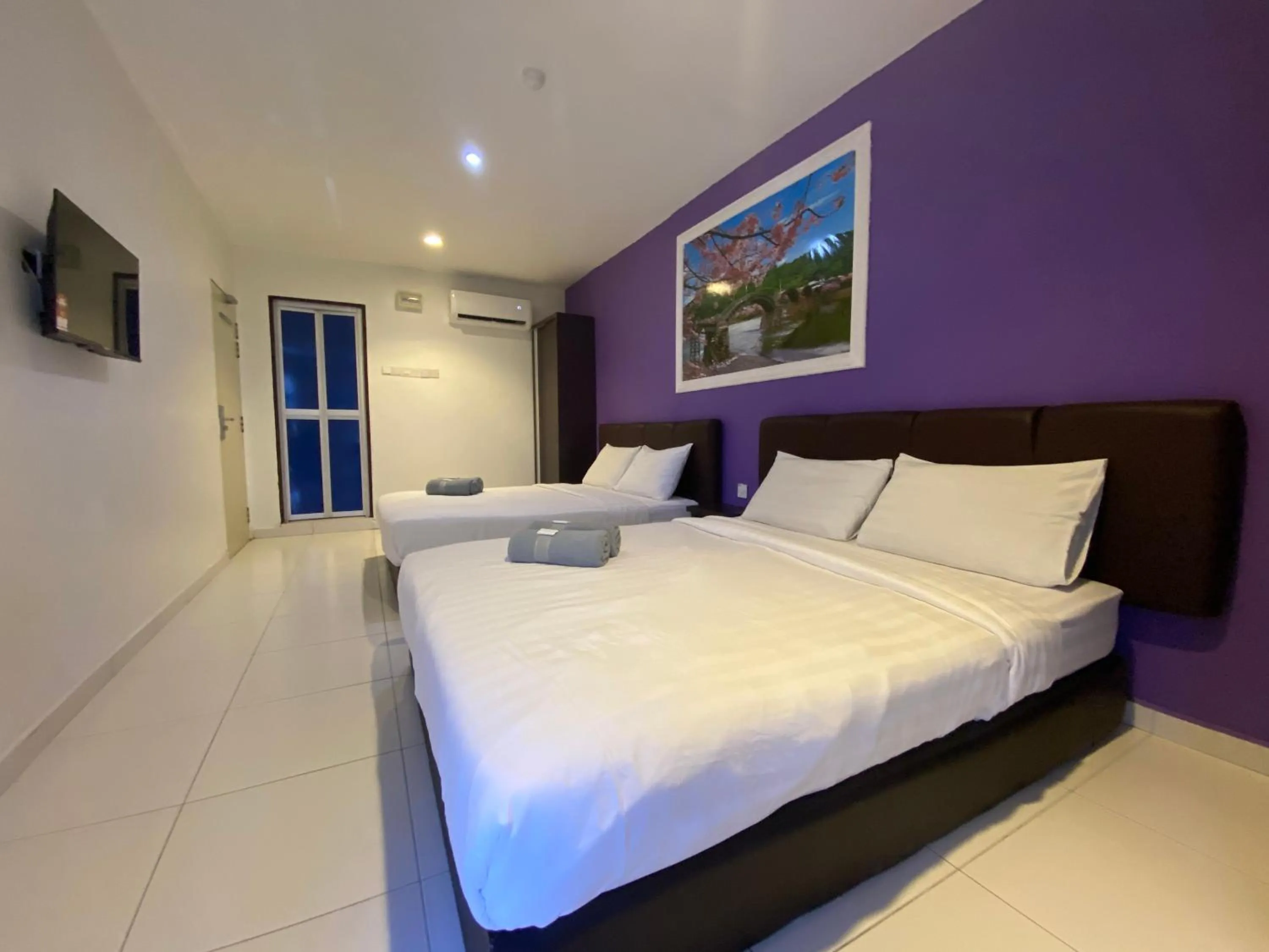 Bed in Hotel EC Double Star KLIA 1-KLIA 2