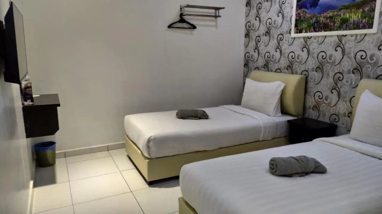 Bed in Hotel EC Double Star KLIA 1-KLIA 2