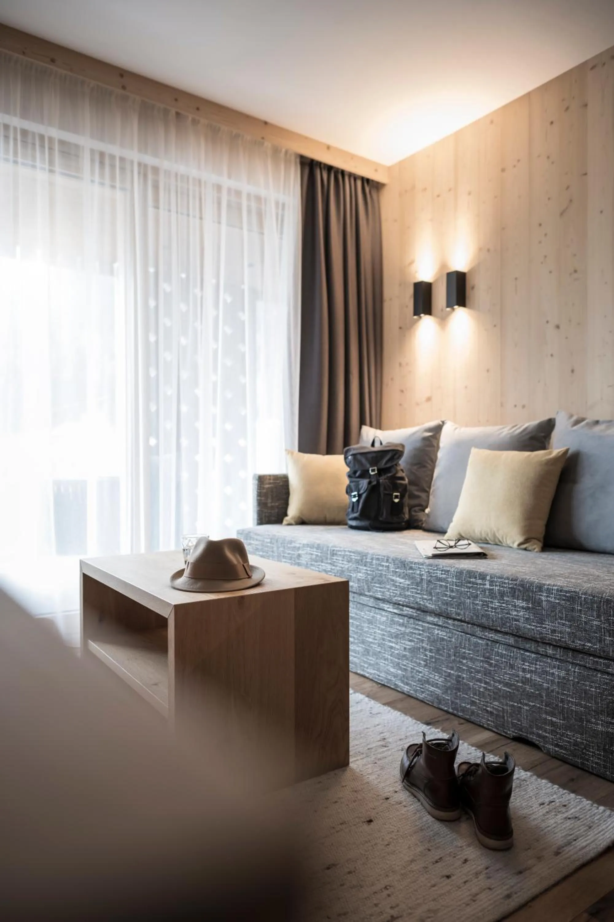 Living room, Bed in Aparthotel Gamz