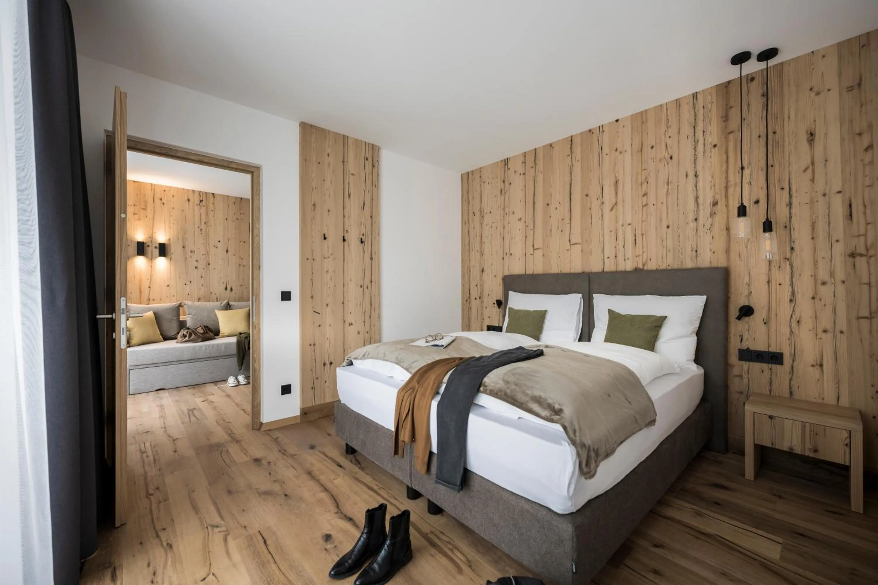 Living room, Bed in Aparthotel Gamz