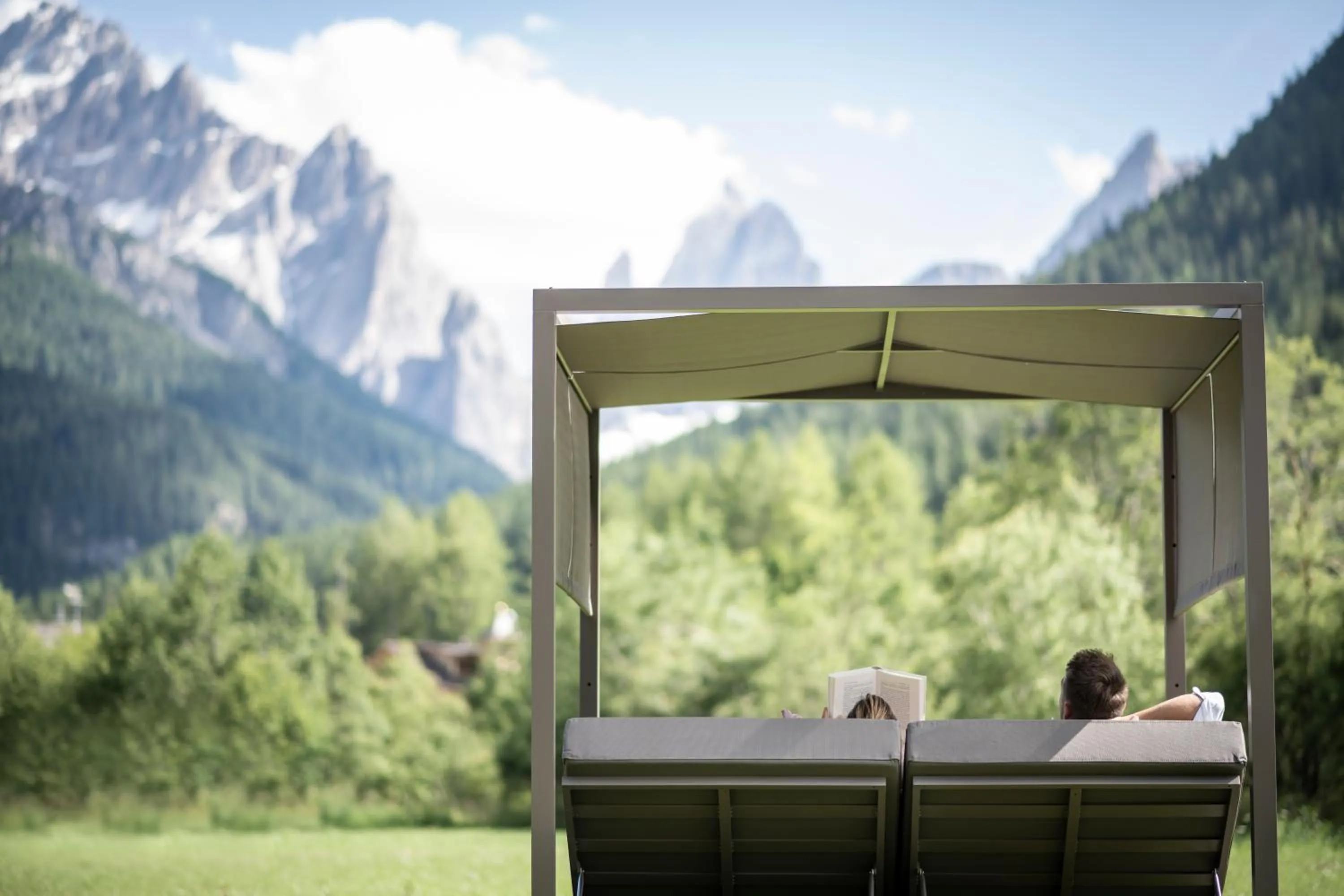 Garden in Aparthotel Gamz