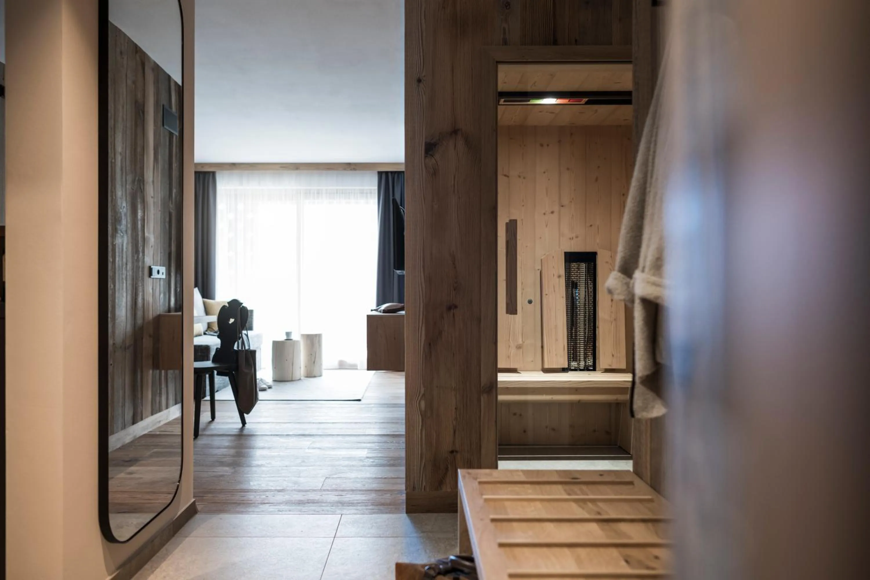 Sauna in Aparthotel Gamz