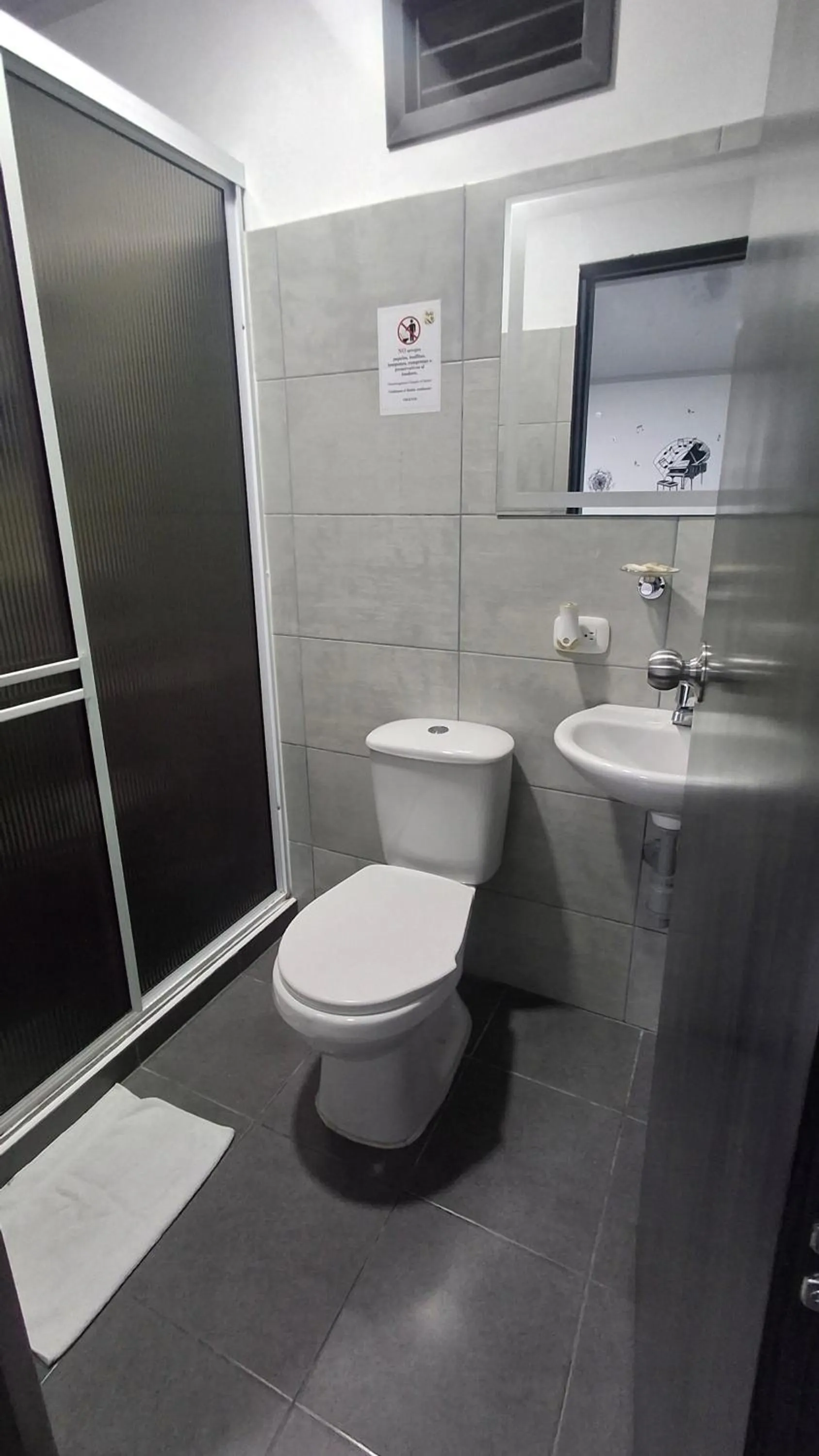 Bathroom in Hotel Antiguo Campestre