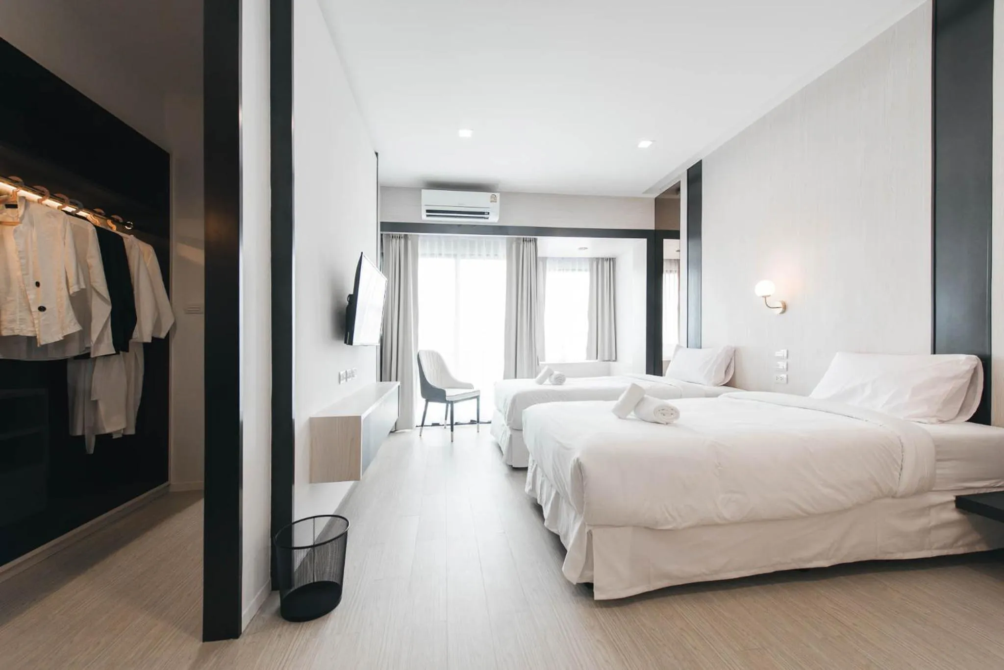 Bed in Qlosest Hotel