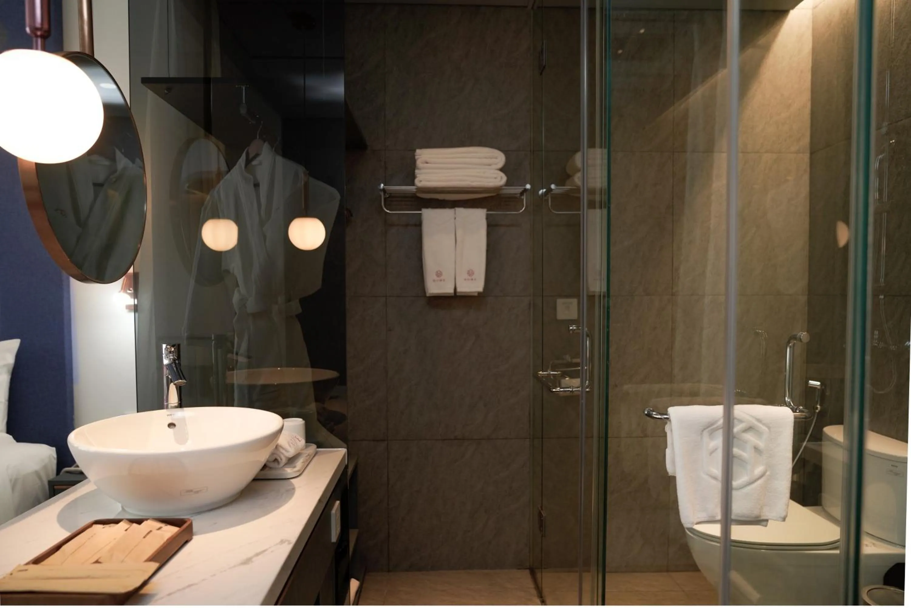 Shower in HOME Hotel