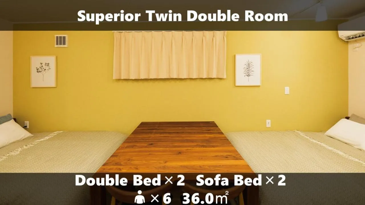 Bed in Vieuno Stay Hakata 2