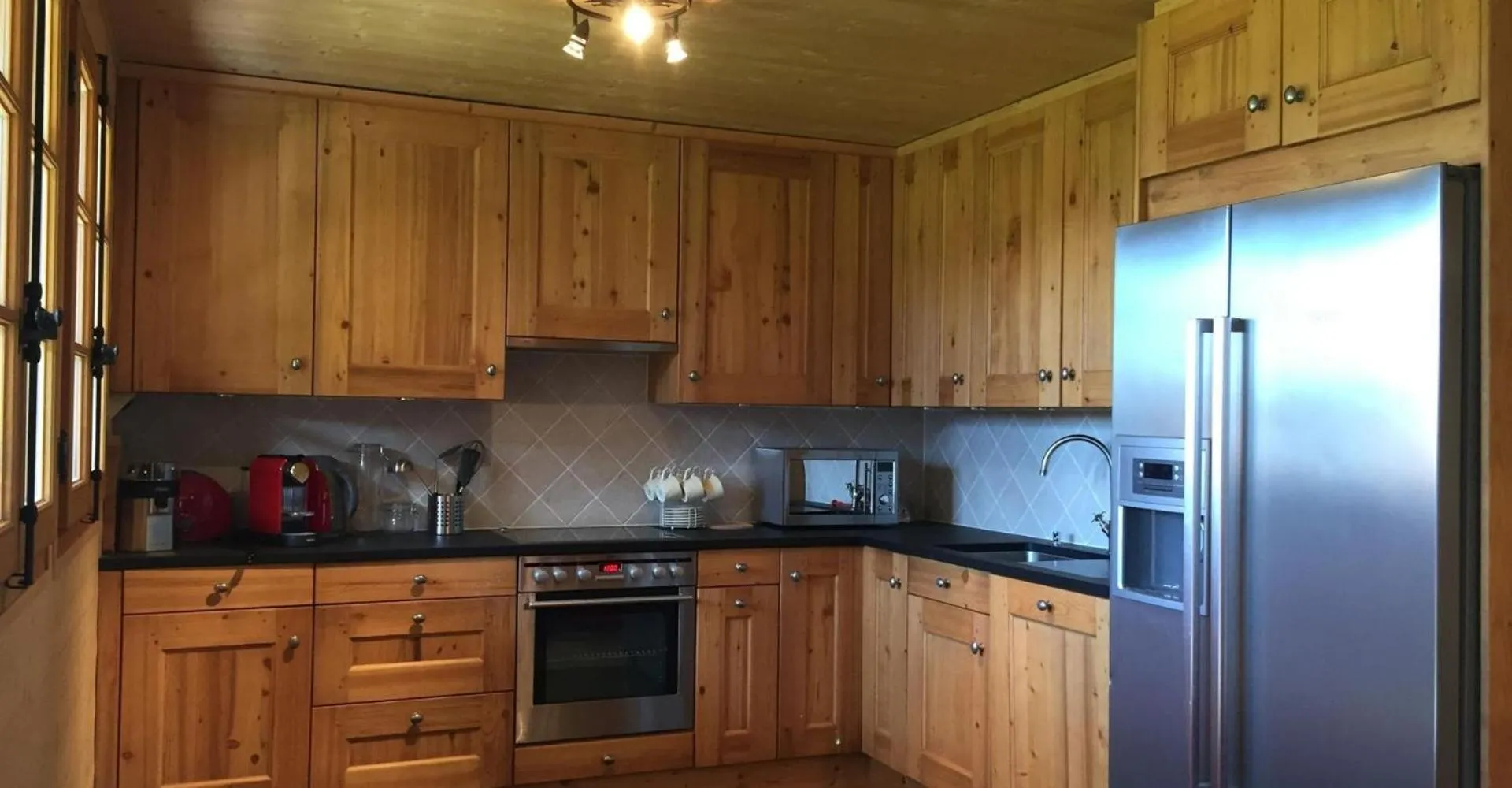 Kitchen or kitchenette in Résidence Cantarella