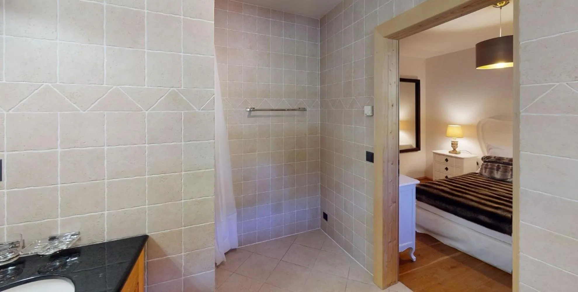 Bedroom in Résidence Cantarella