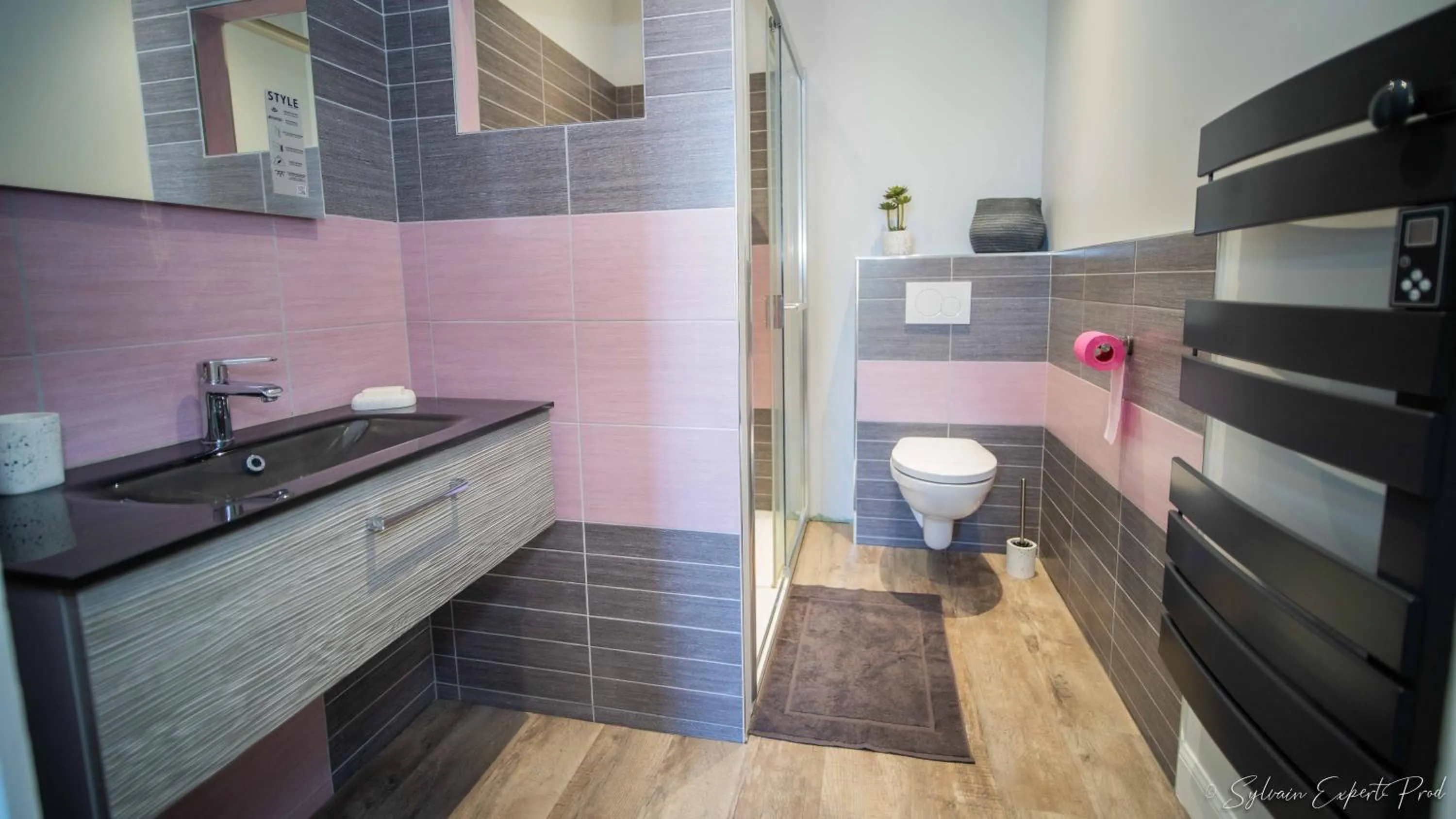 Bathroom in I love Bergerac