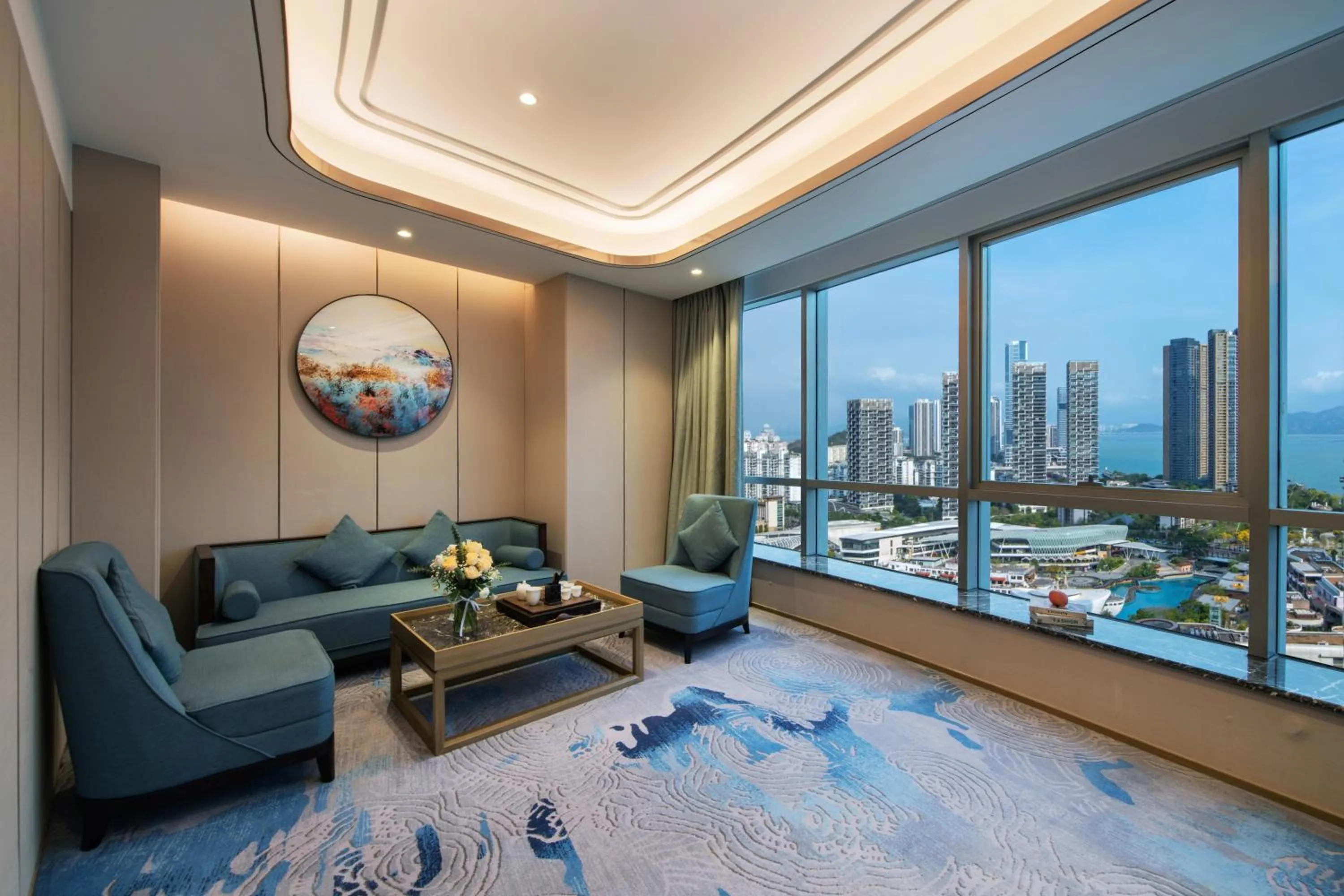 Living room in Kyushu Joycheng Hotel