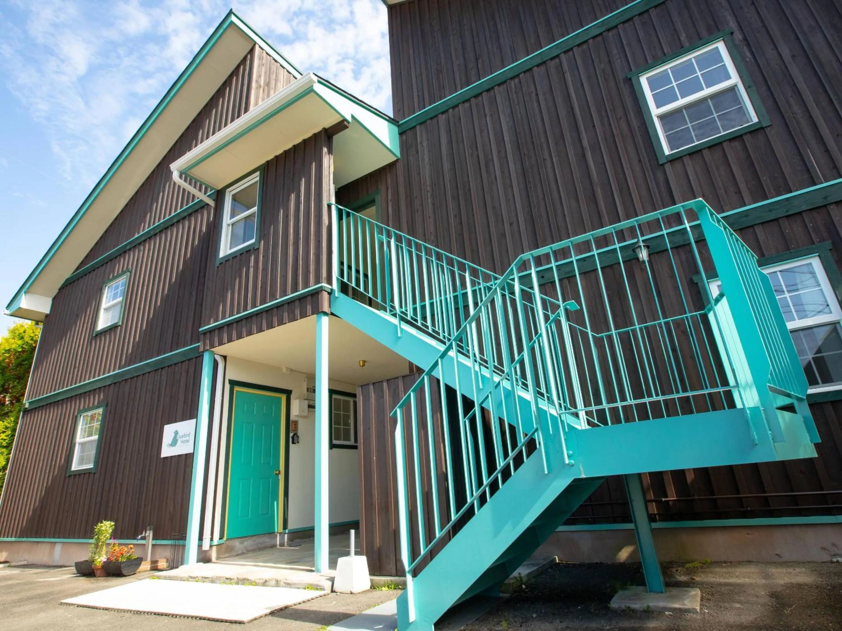 Property building in Bluebird Hotel