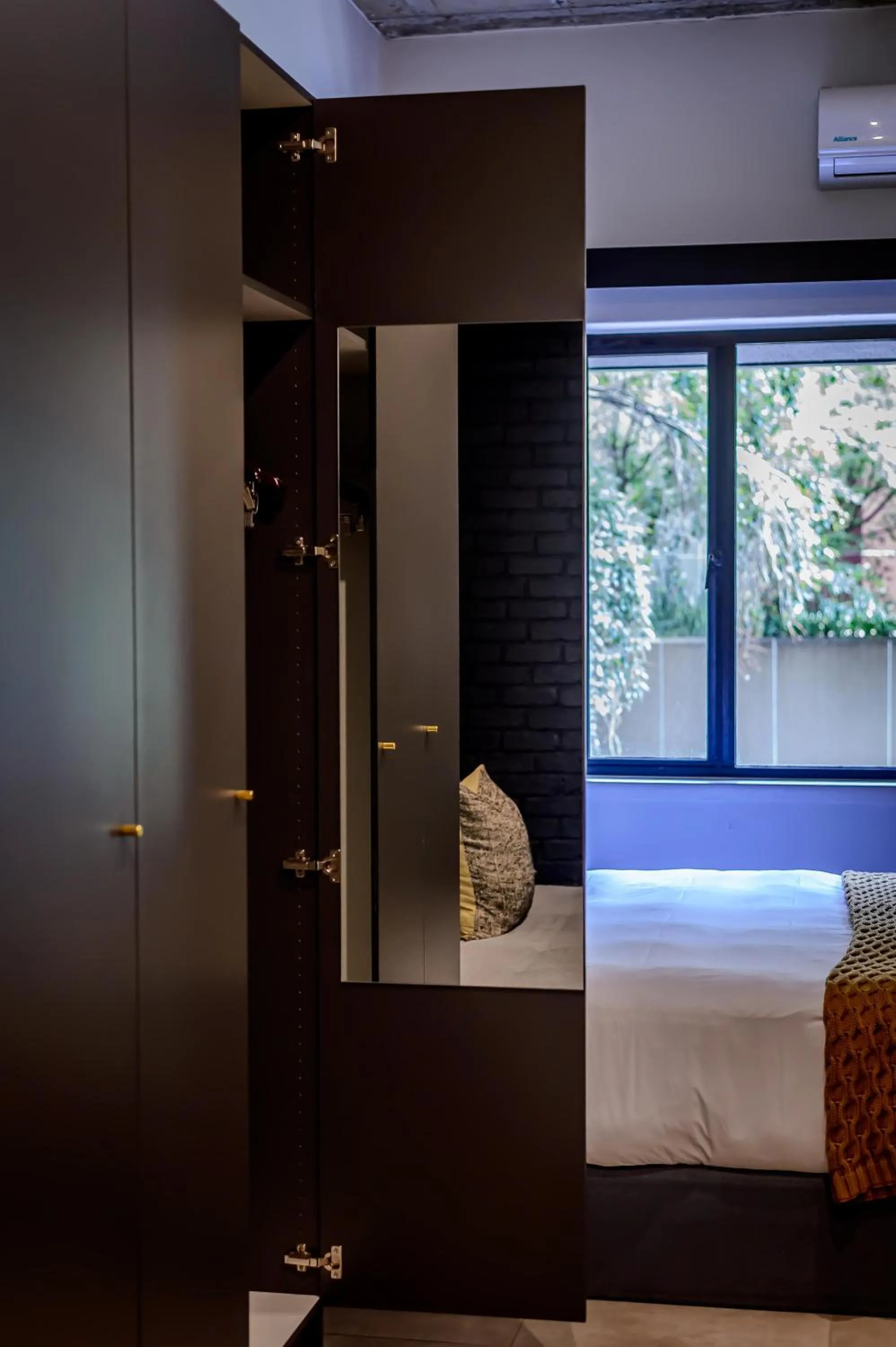 Bedroom, Bed in Blackbrick Sandton One