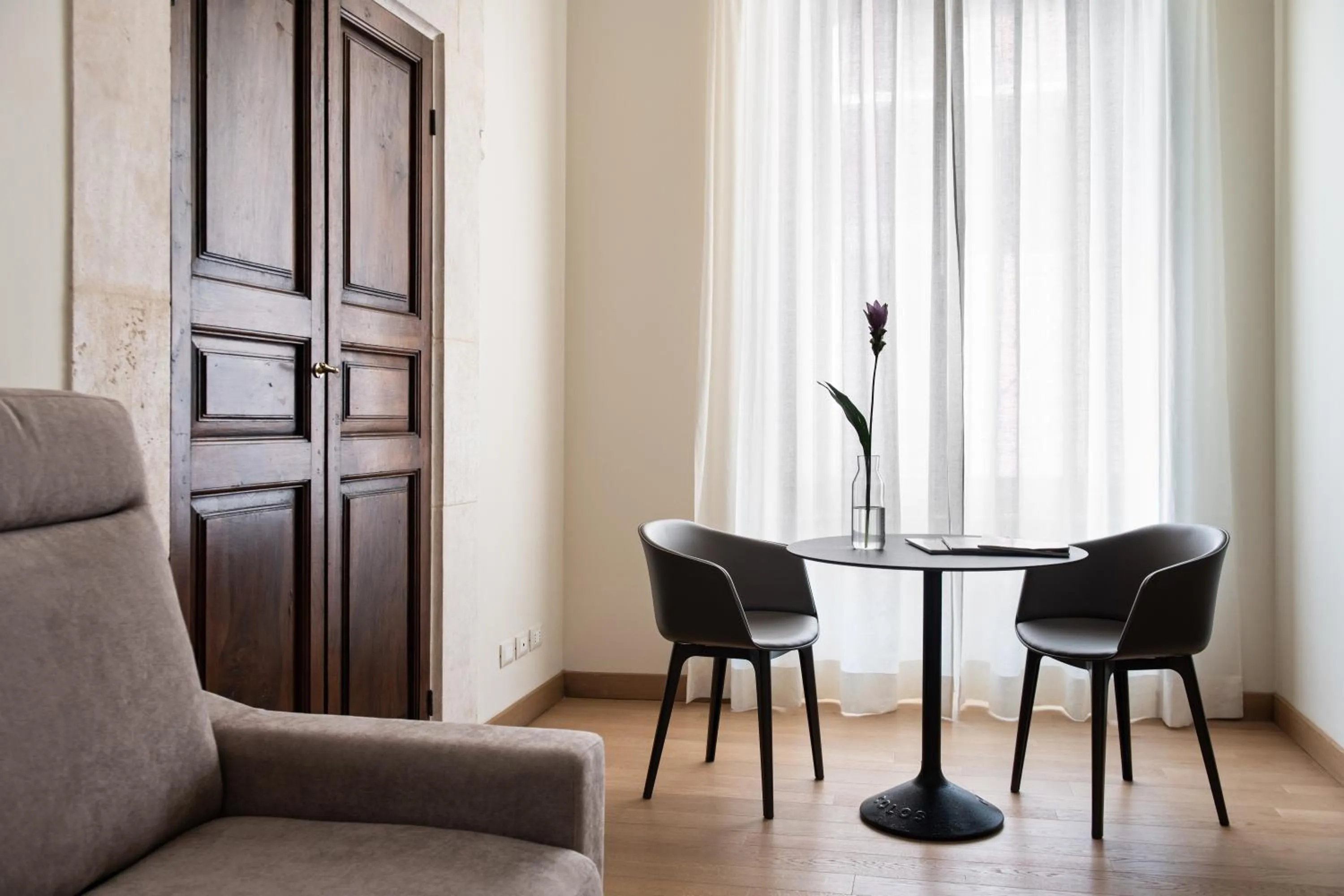 Seating area in Dimora Fortebraccio