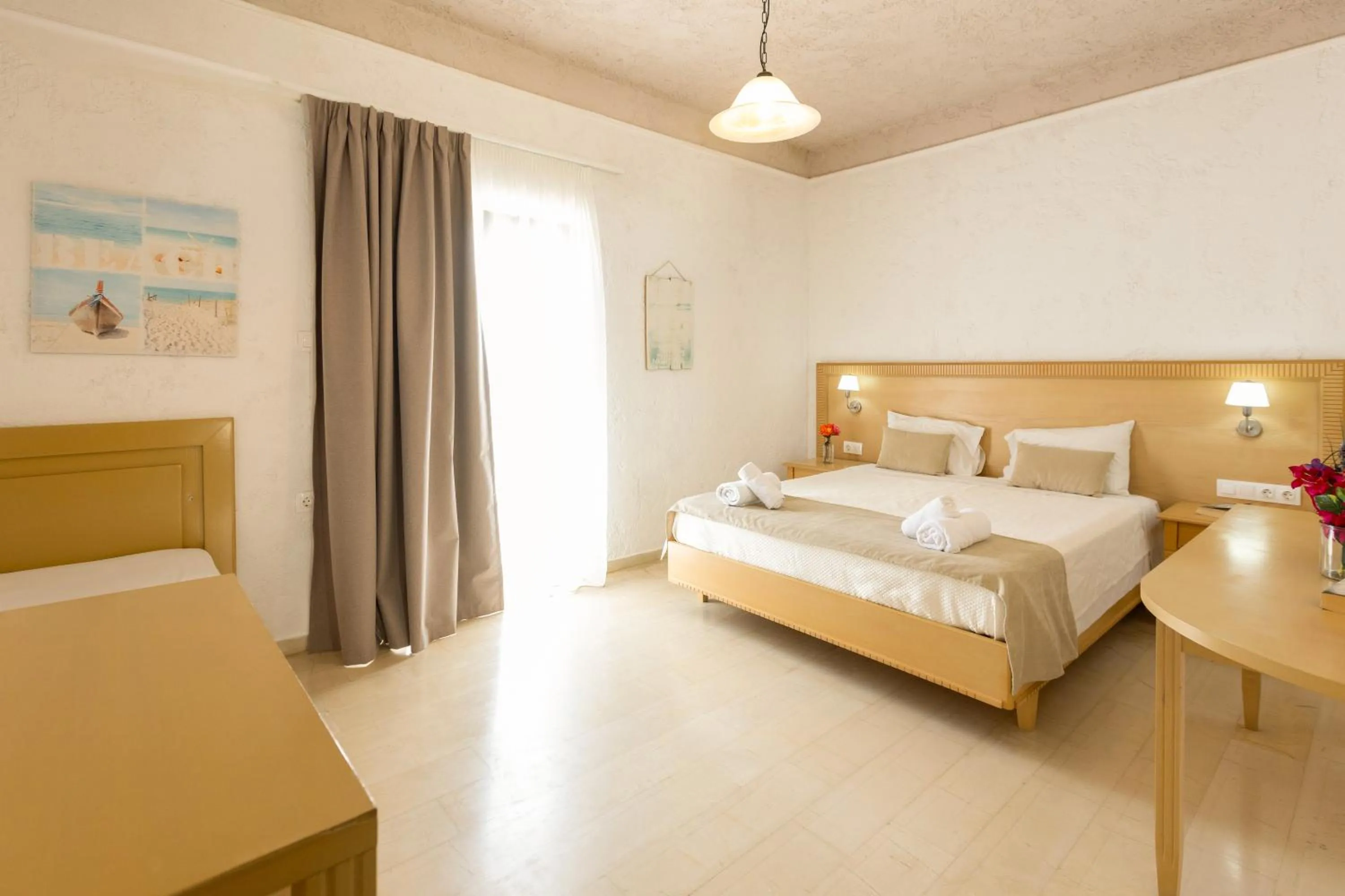 Photo of the whole room, Bed in Pelagia Bay Hotel