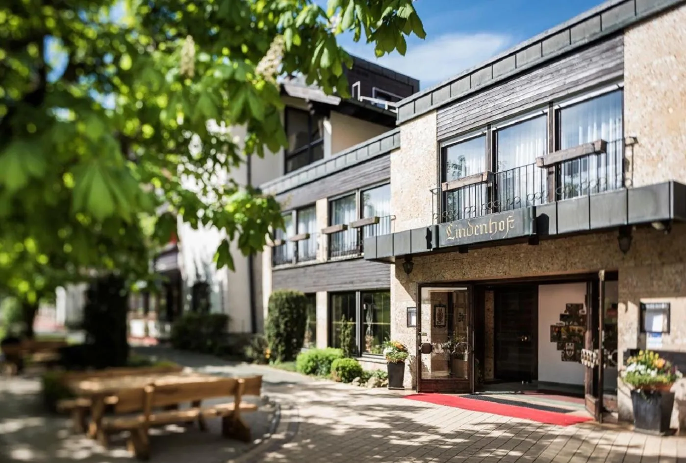 Property building in Hotel Lindenhof Hubmersberg
