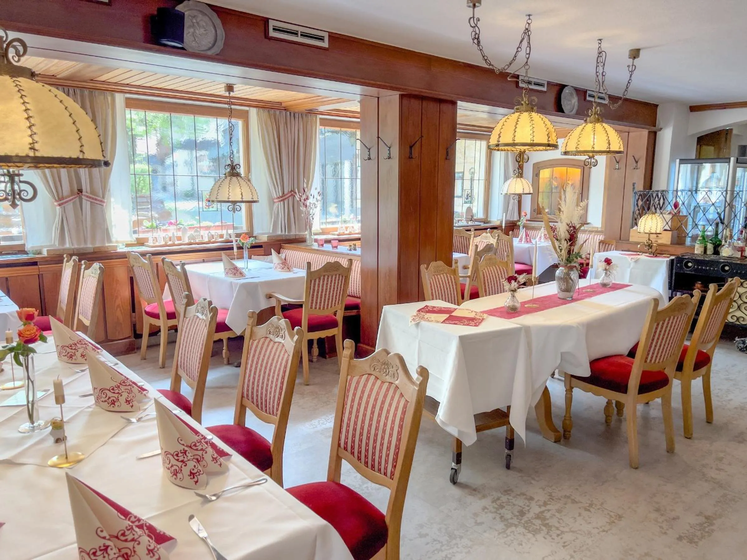 Restaurant/places to eat in Hotel Lindenhof Hubmersberg